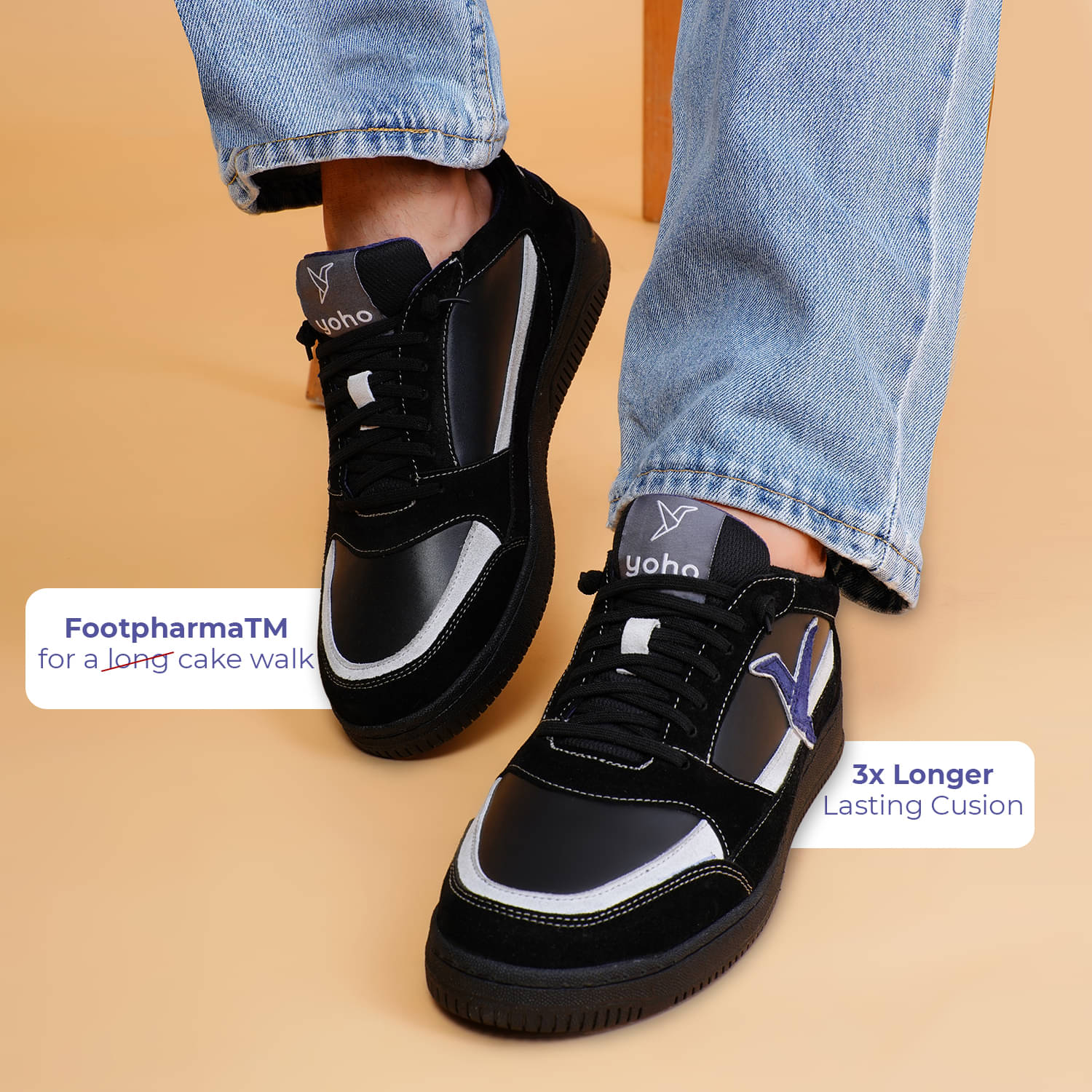     			Yoho YSSSC13M Purple Men's Sneakers