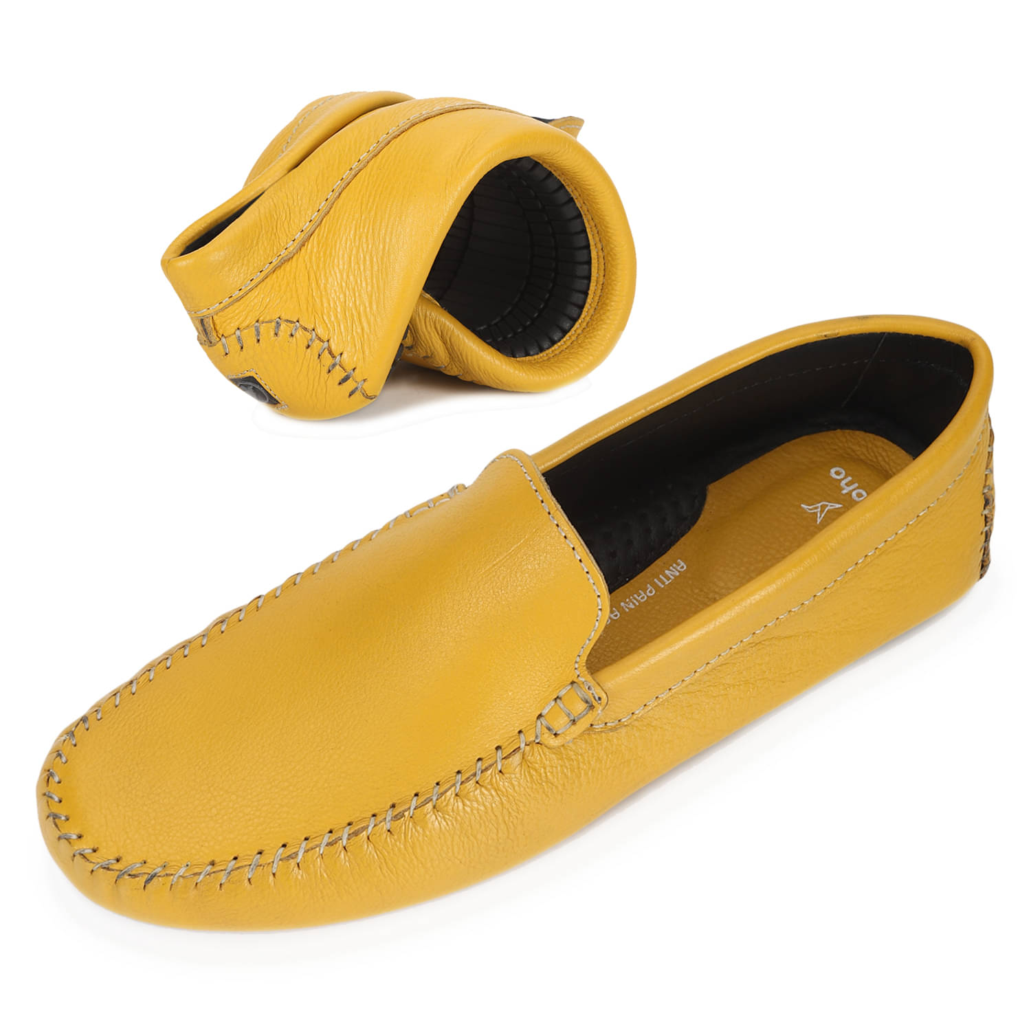     			Yoho Yellow Men's Slip on