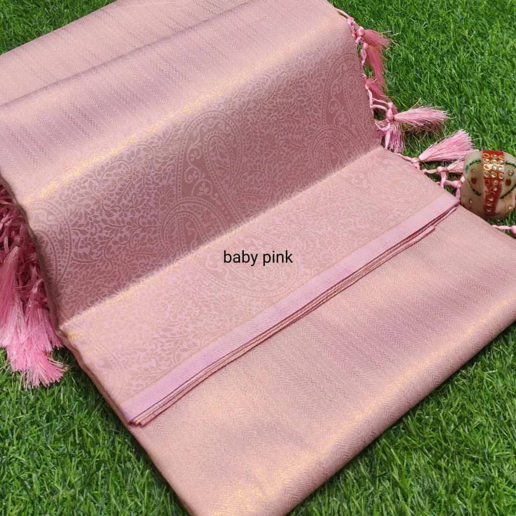 fab woven Art Silk Woven Saree With Unstitched Blouse Piece ( Pink ) fab woven Art Silk Woven Saree With Unstitched Blouse Piece ( Pink )