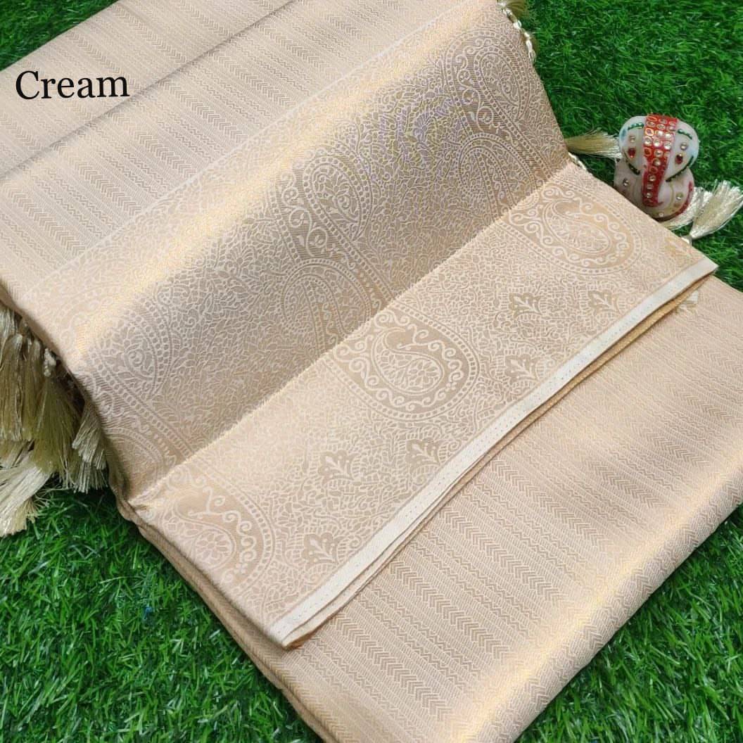 fab woven Art Silk Woven Saree With Unstitched Blouse Piece ( Peach ) fab woven Art Silk Woven Saree With Unstitched Blouse Piece ( Peach )