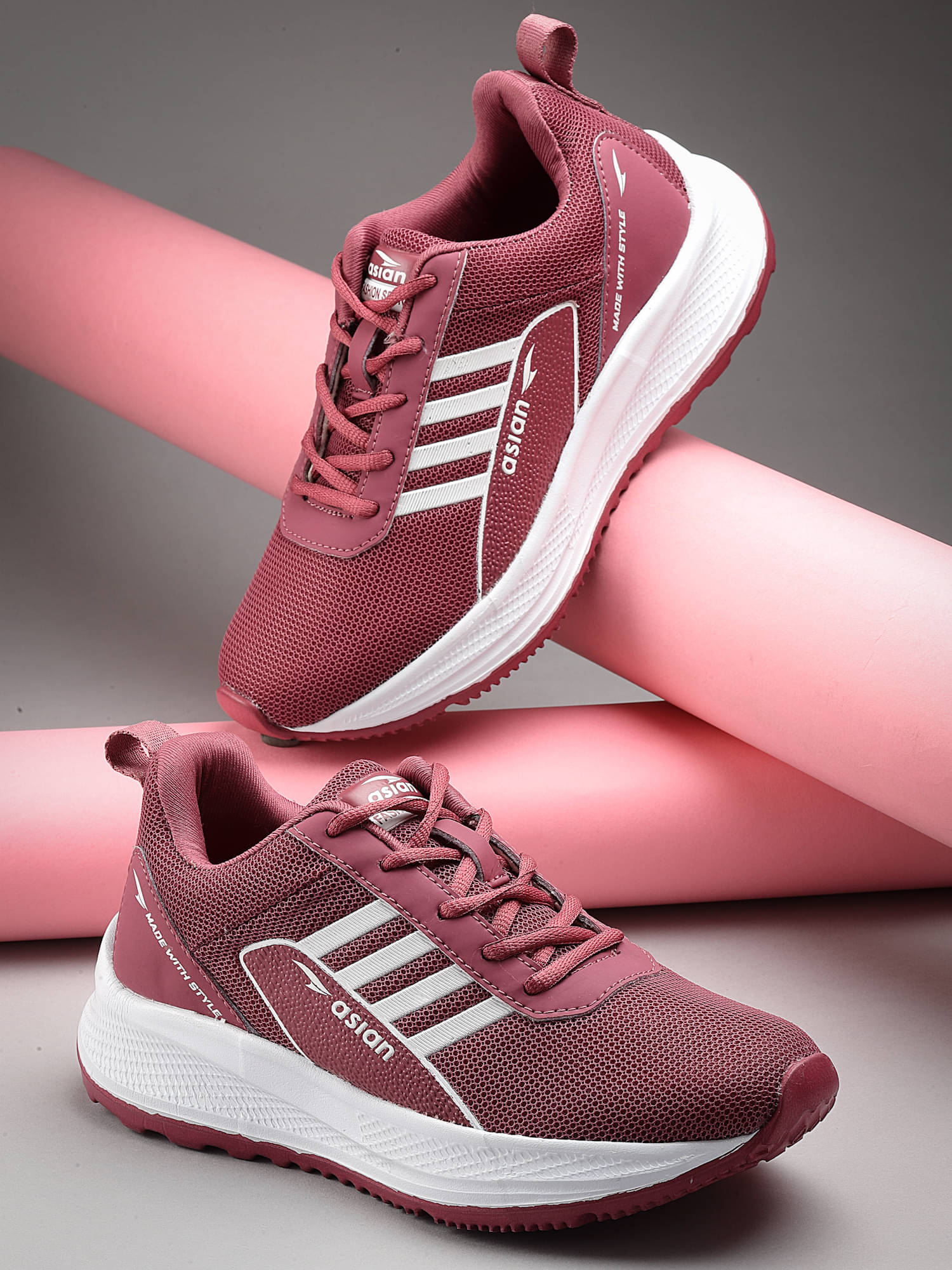 ASIAN - Mauve Women's Running Shoes ASIAN - Mauve Women's Running Shoes