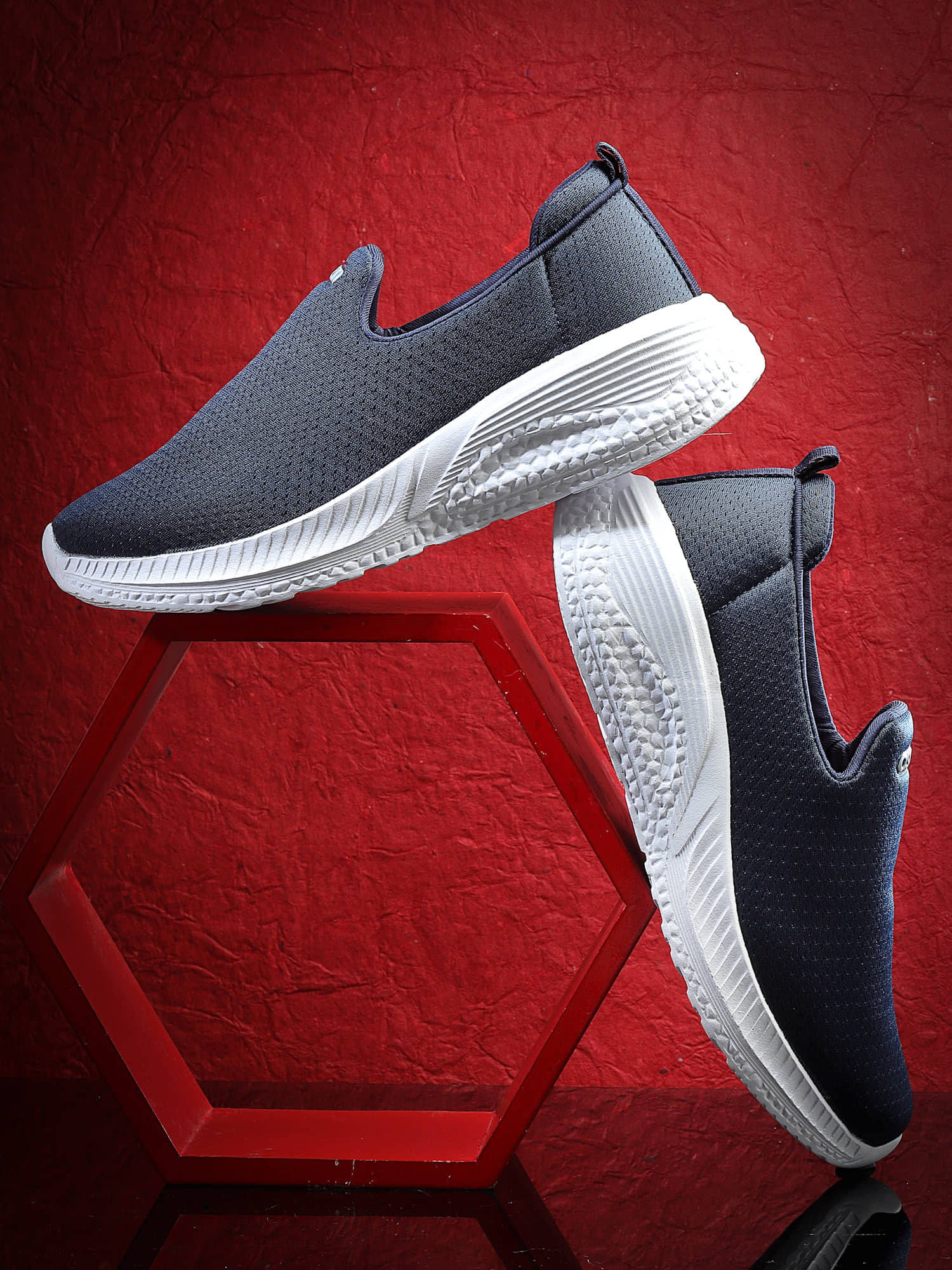 ASIAN SUPERWALK-31 Navy Men's Slip-on Shoes - Casual Shoes | Buy online on ZillyBuy
