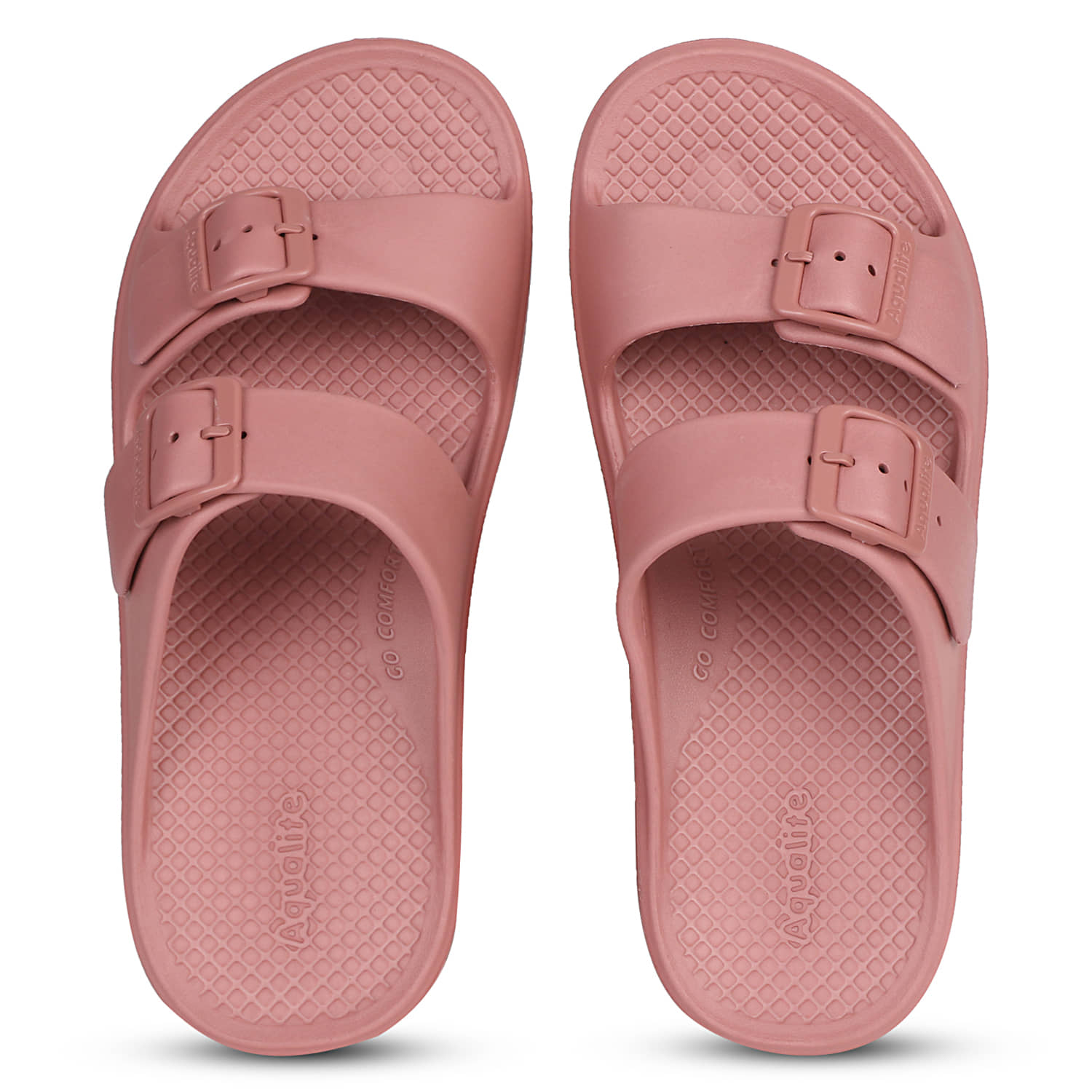 Aqualite Brown Women's Slide Flip Flop