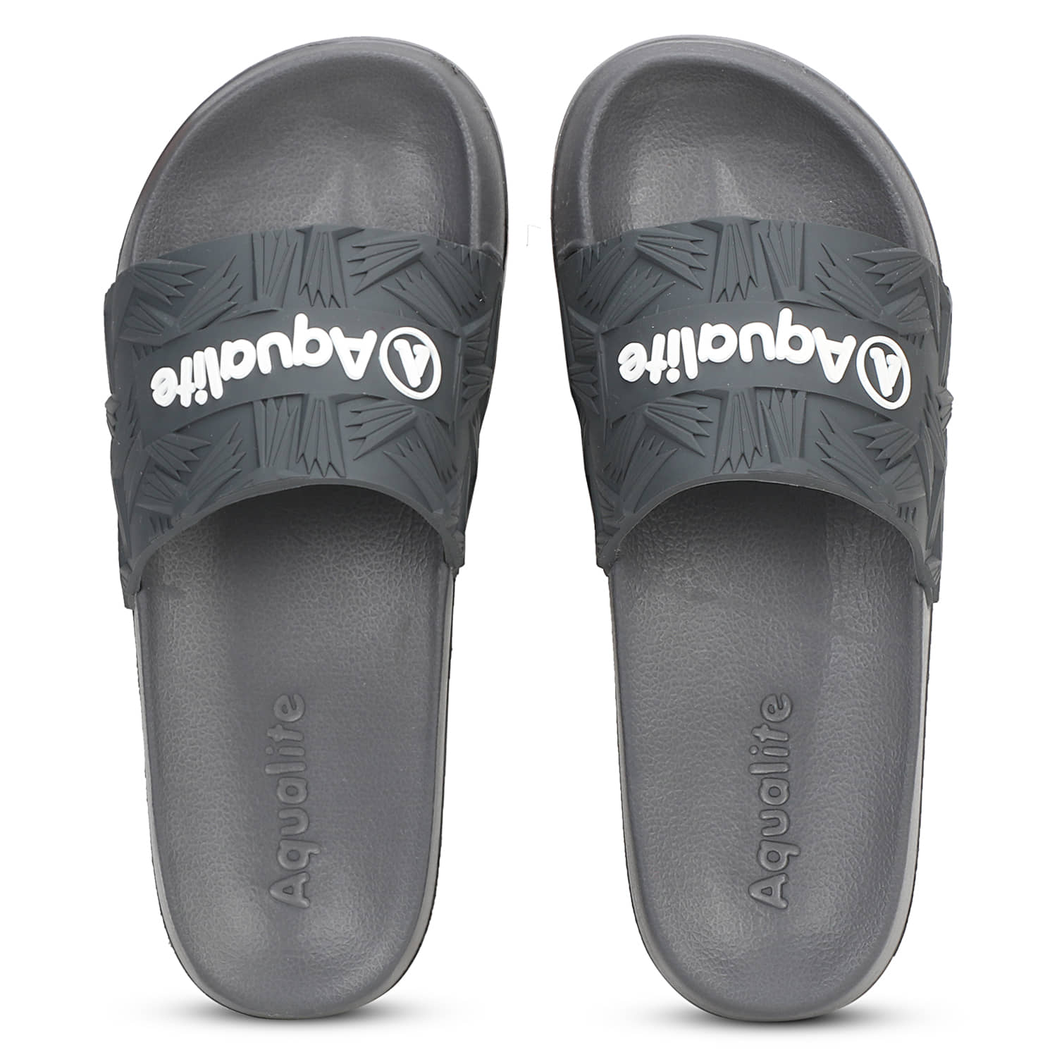 Aqualite White Men's Slide Flip Flop