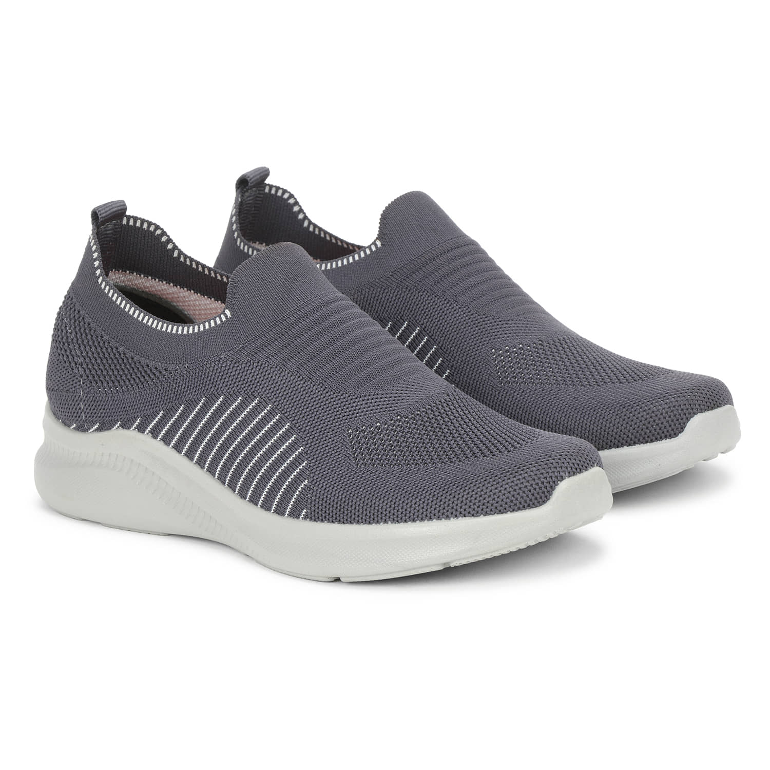 Aqualite Dark Grey Women's Slip On - Casual Shoes | Buy online on ZillyBuy