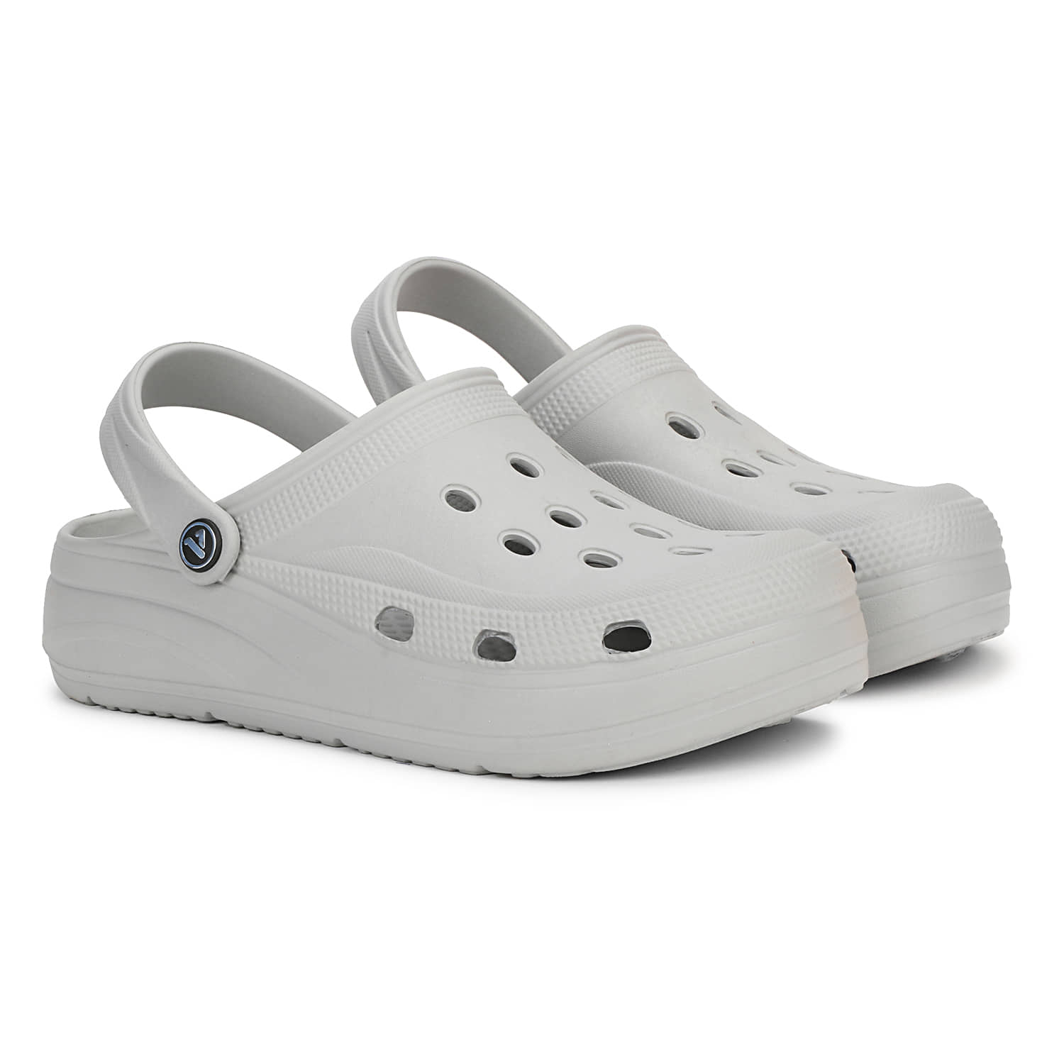 Aqualite - Light Grey Men's Clogs