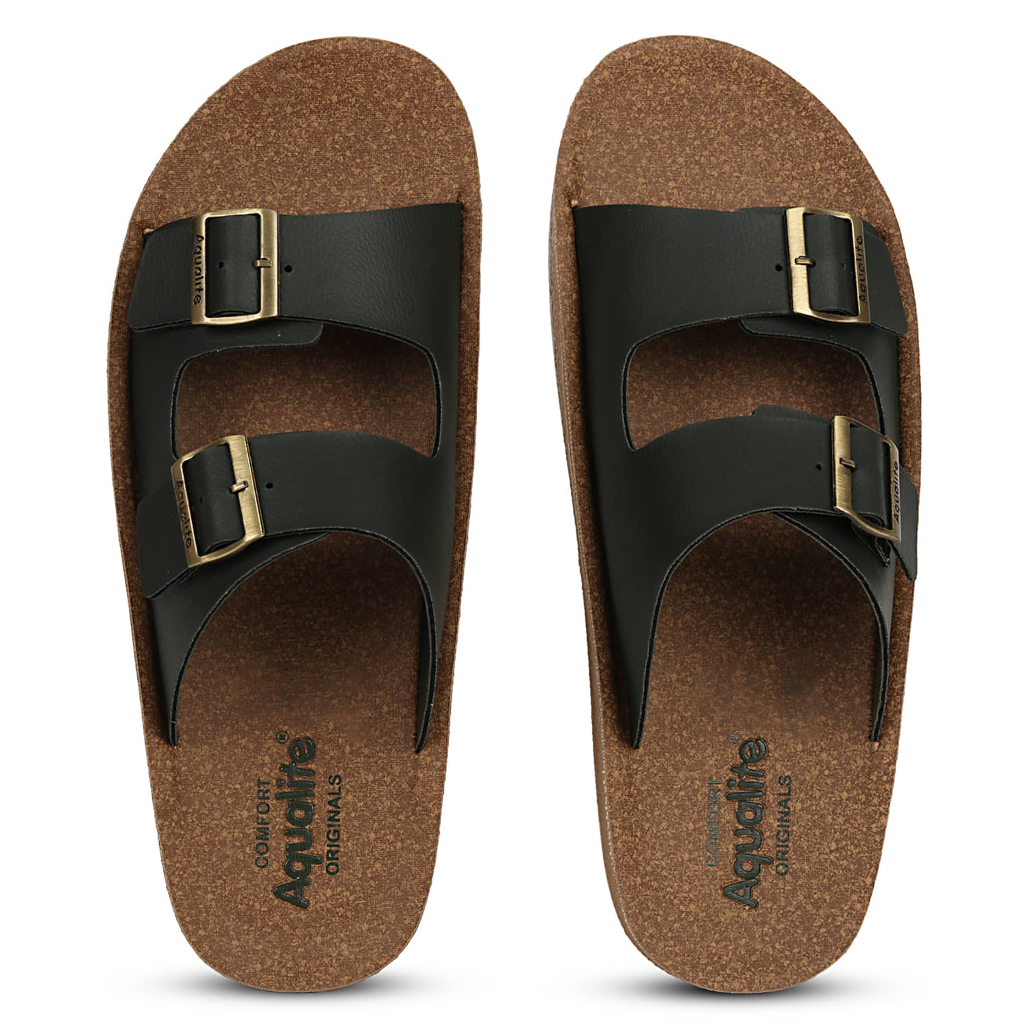 Aqualite Olive Men's Daily Slipper