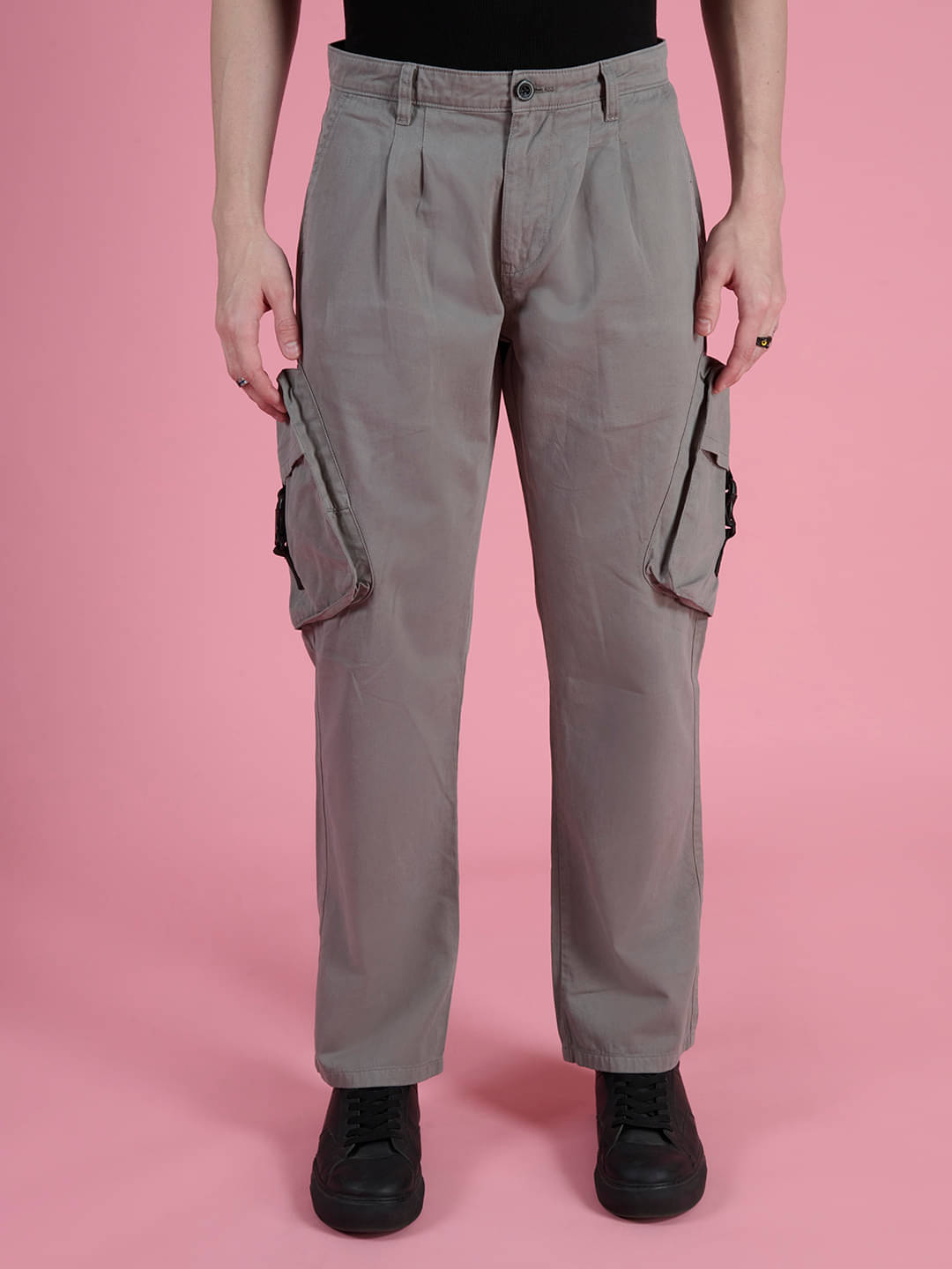     			Bene Kleed Men Classic Straight Fit High-Rise Chinos Trousers