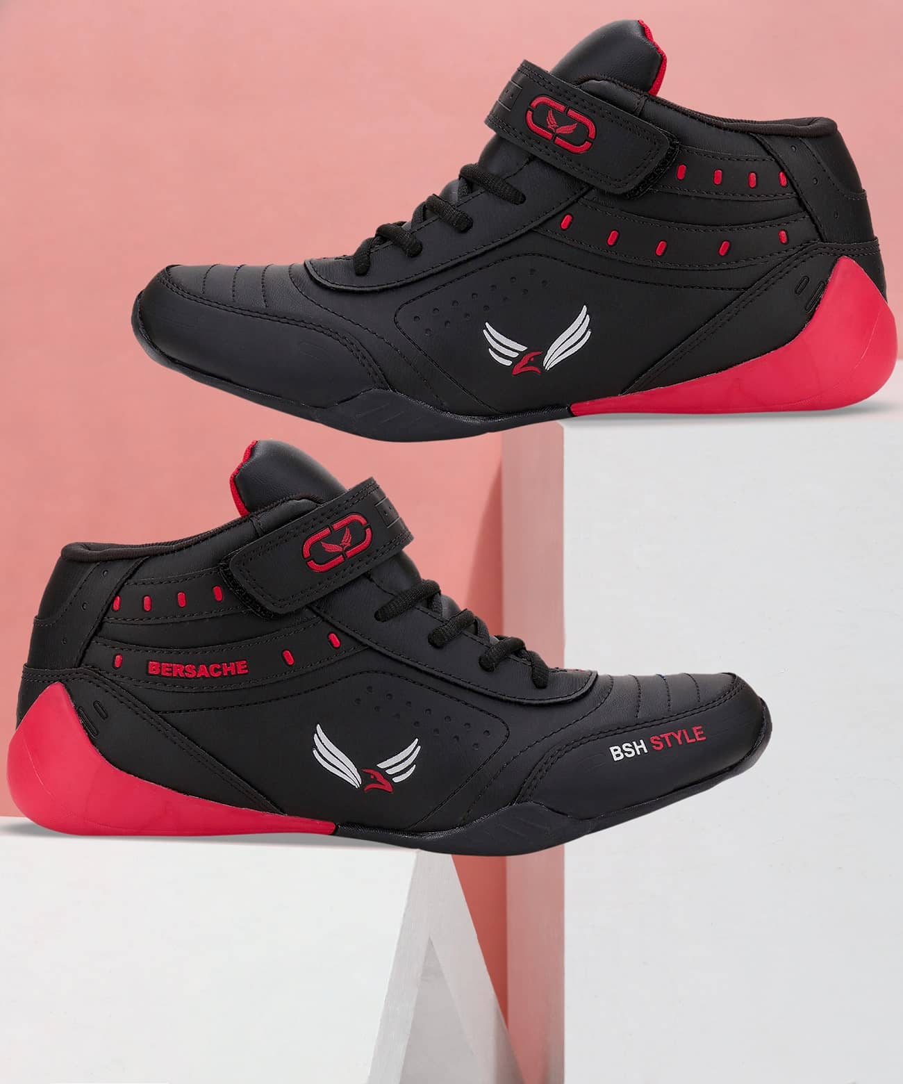 Bersache Men Casual Shoes Black Men's Outdoor Shoes - Casual Shoes | Buy online on ZillyBuy