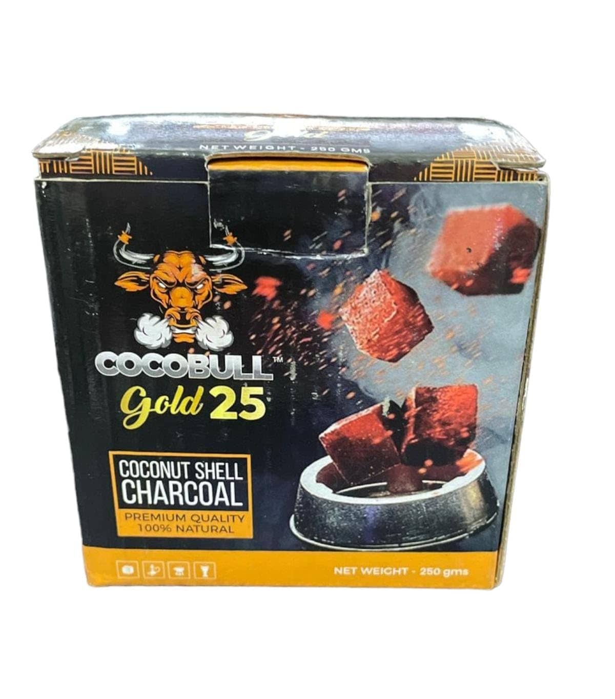 Cocobull Coconut Coal 250g Hookah Charcoals