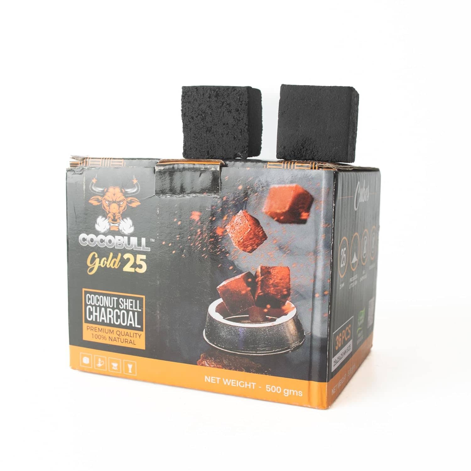 Cocobull Coconut Coal-500G for Hookah