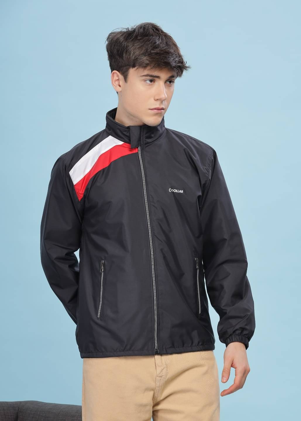 Dollar Polyester Blend Men's Windcheater Jacket - Black ( Pack of 1 ) Dollar Polyester Blend Men's Windcheater Jacket - Black ( Pack of 1 )