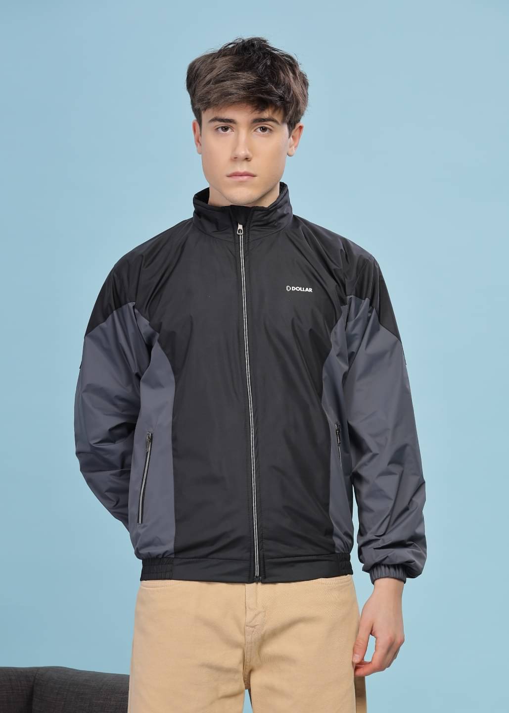 Dollar Polyester Blend Men's Windcheater Jacket - Black ( Pack of 1 ) Dollar Polyester Blend Men's Windcheater Jacket - Black ( Pack of 1 )