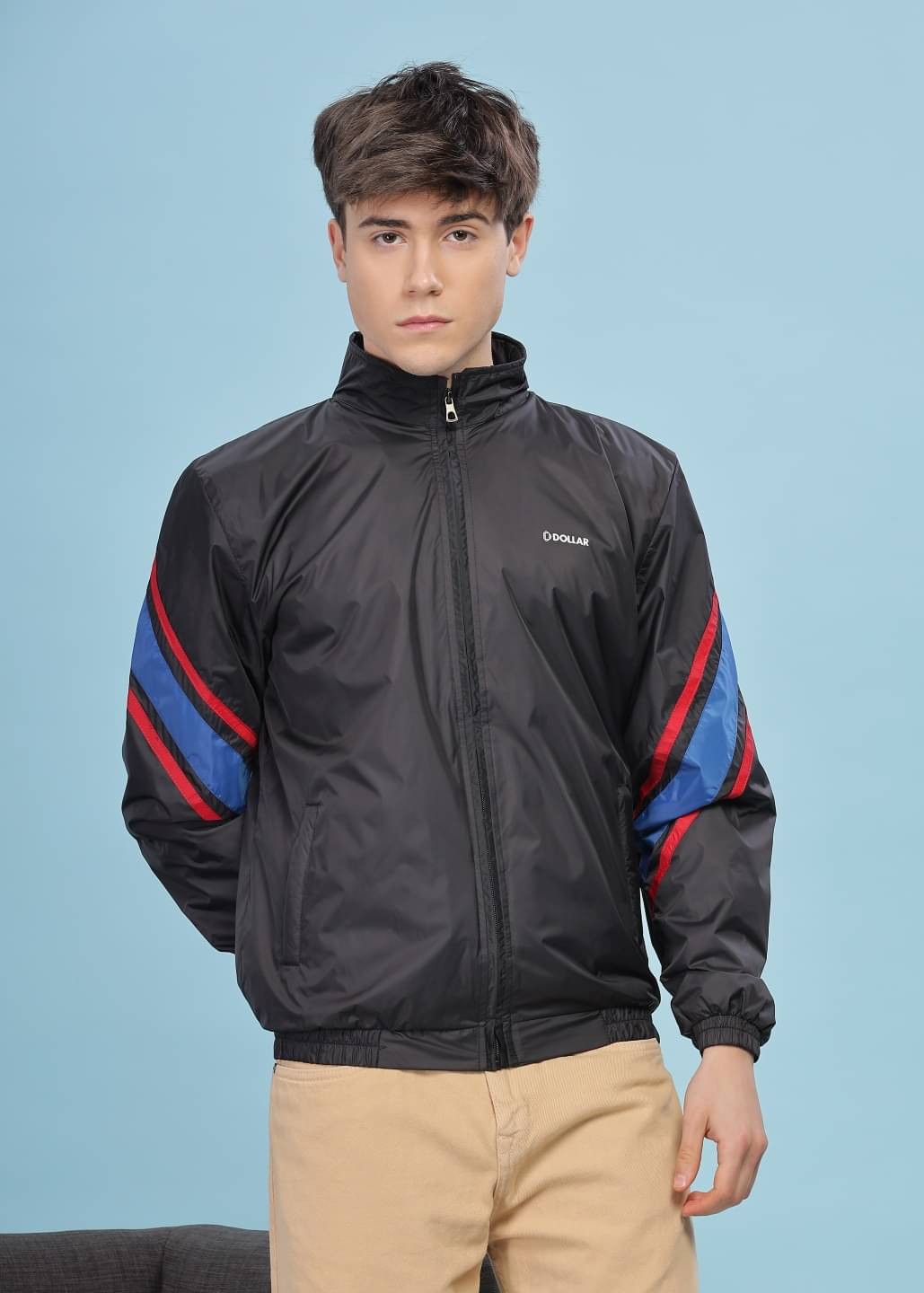 Dollar Polyester Blend Men's Windcheater Jacket - Black ( Pack of 1 ) Dollar Polyester Blend Men's Windcheater Jacket - Black ( Pack of 1 )
