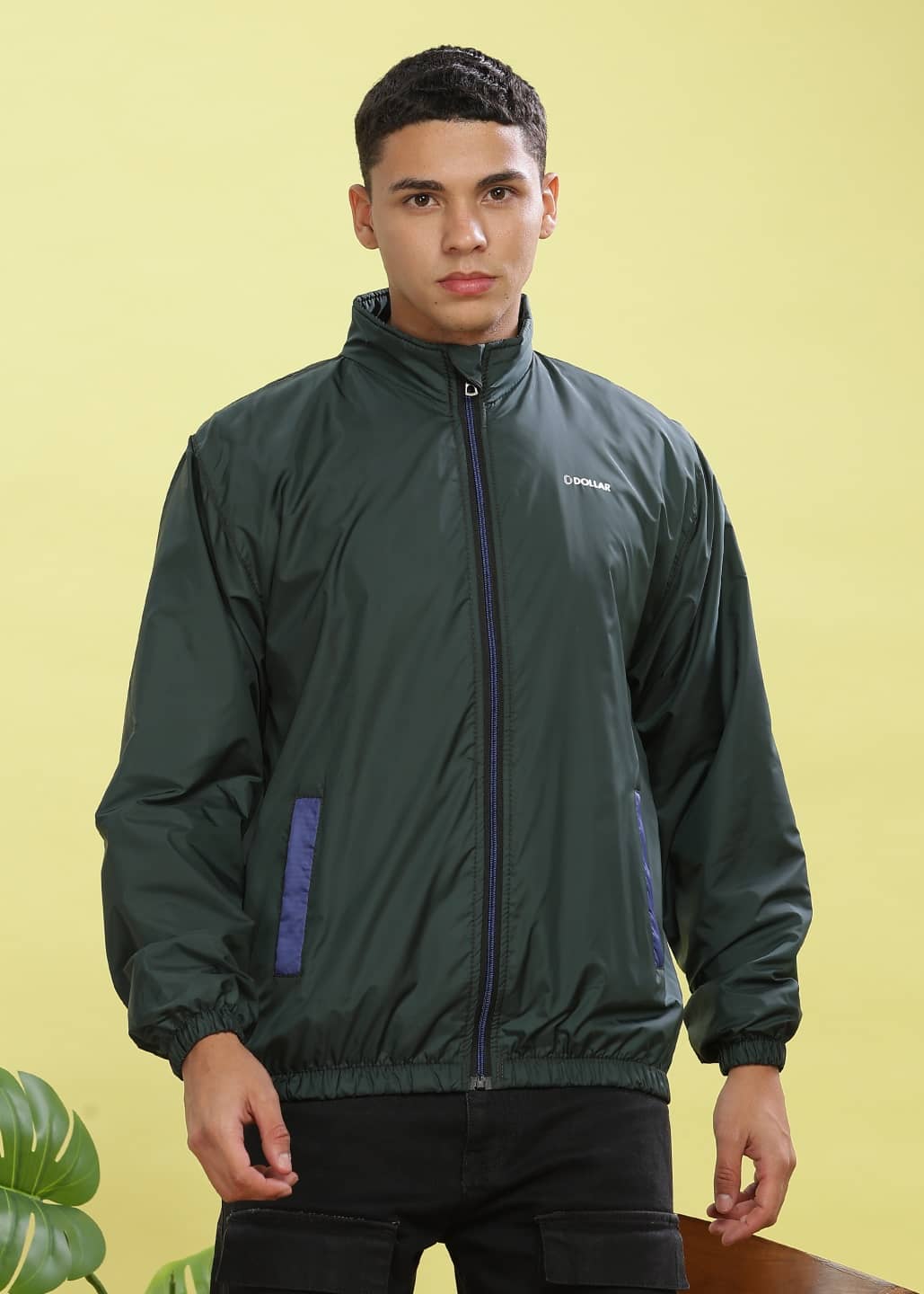 Dollar Polyester Men's Windcheater Jacket - Navy ( Pack of 1 ) - Jackets & Coats | Buy online on ZillyBuy