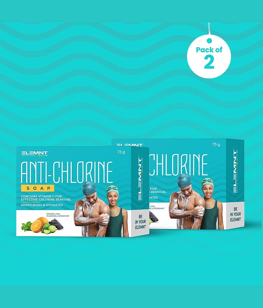 Elemnt Sports Science Moisturizing Soap for All Skin Type ( Pack of 2 )