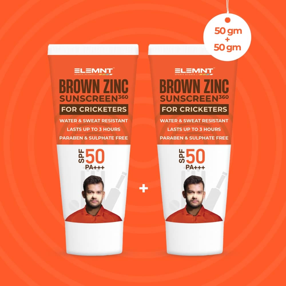 Elemnt Sports Science Sunscreen Cream For All Skin Type ( Pack of 2 )