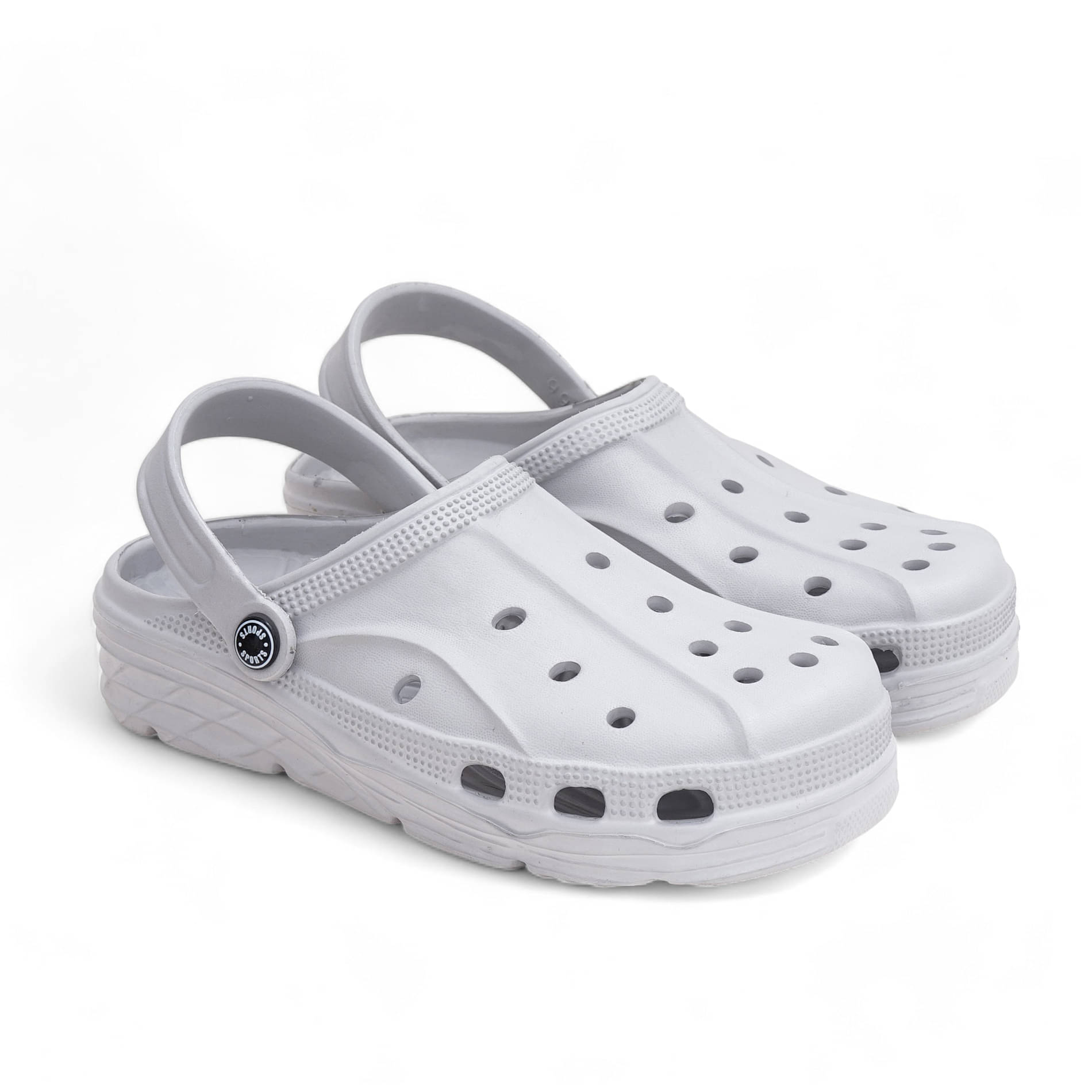     			Hotspot - Grey Men's Clogs