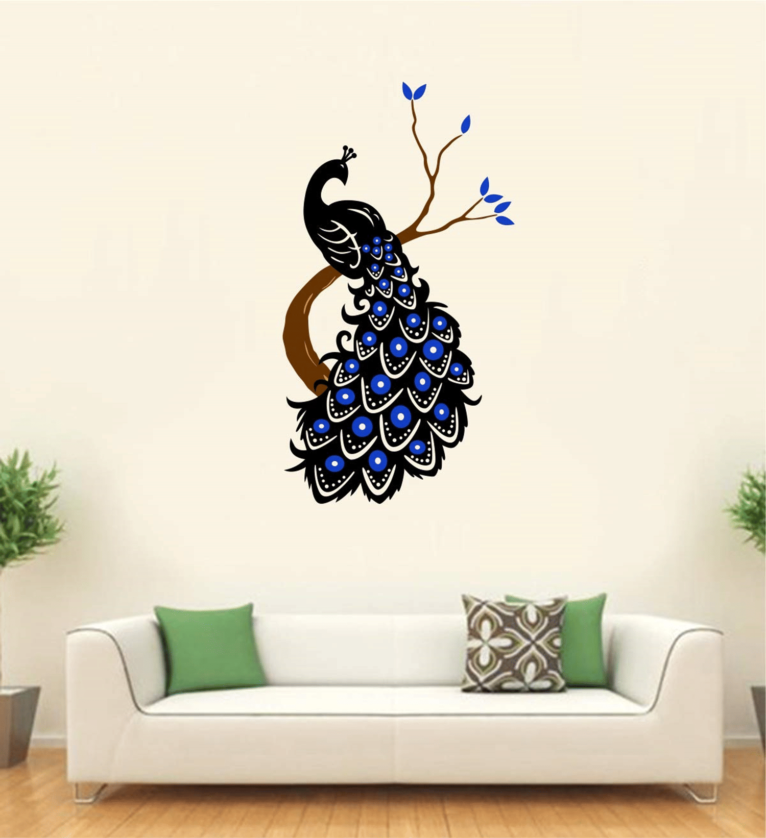     			Inkfence Wall Sticker Birds ( 110 x 70 cms )