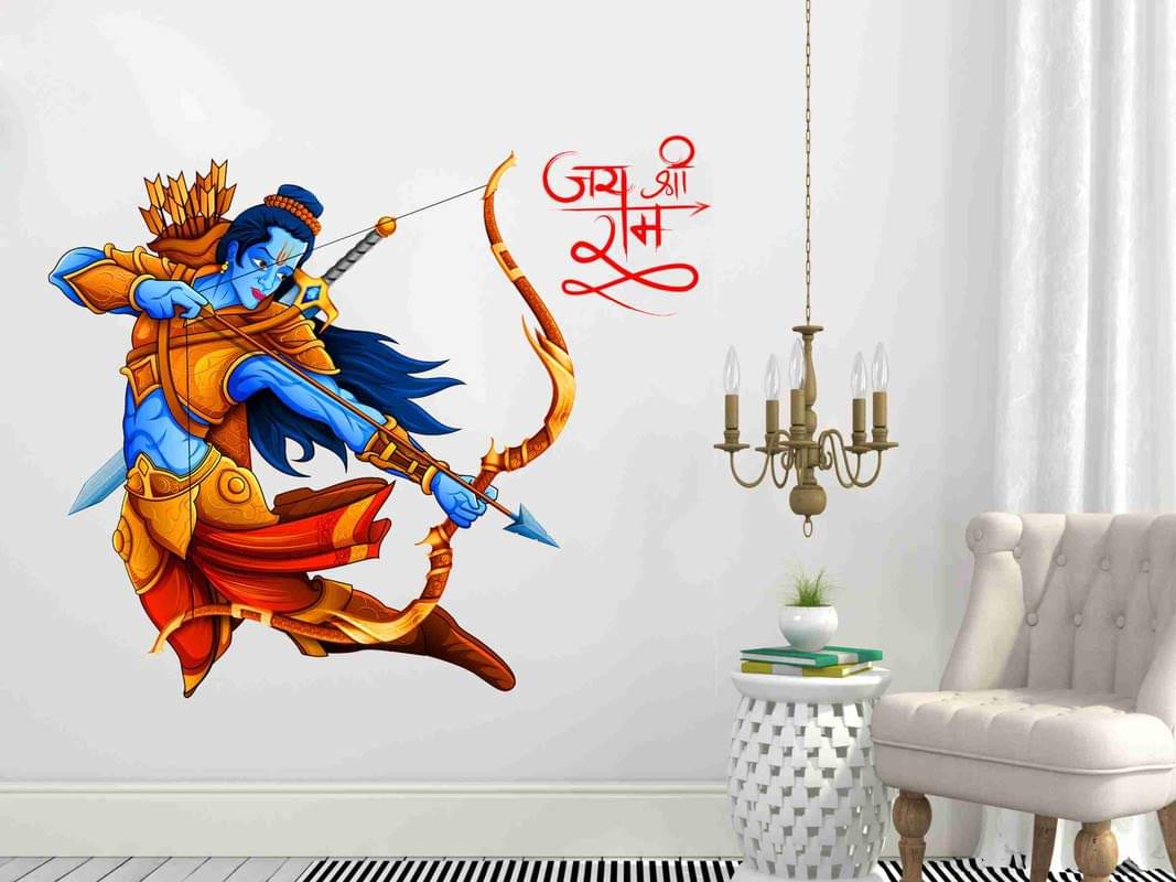     			Inkfence Wall Sticker Religious ( 53 x 61 cms )