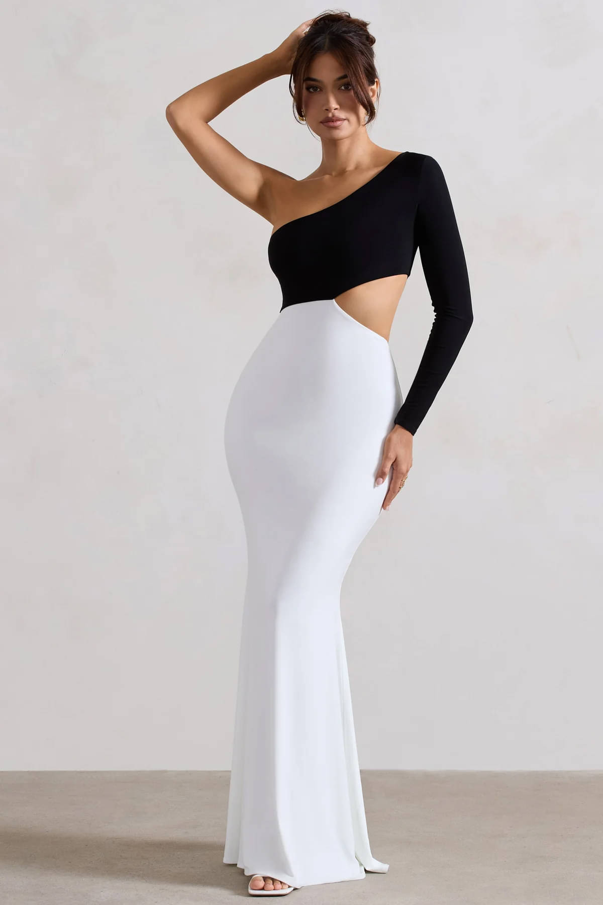 Lime Women Lycra Solid Bodycon Dress ( Black ) Lime Women Lycra Solid Bodycon Dress ( Black )