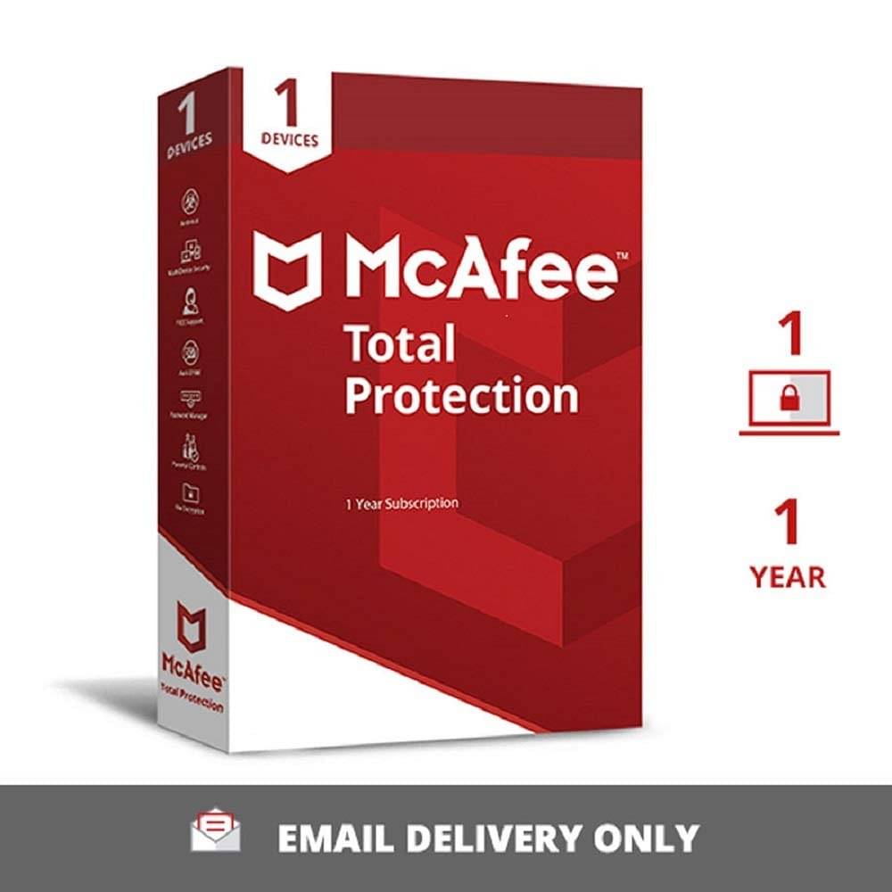     			McAfee Total Security Latest Version ( 1 PC / 1 Year ) - Activation Code-Email Delivery