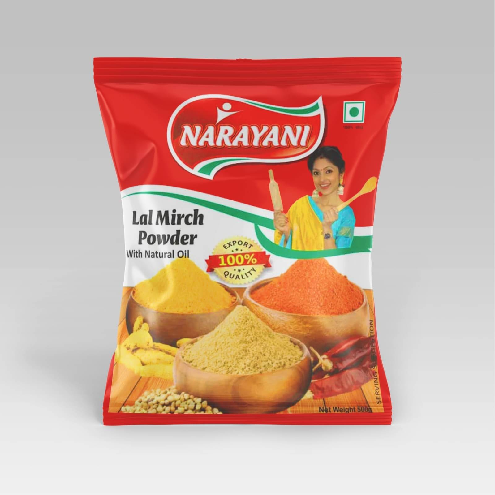 Narayani Spices 500 gm Laal Mirch (Red Chili) ( Pack of 1 ) Narayani Spices 500 gm Laal Mirch (Red Chili) ( Pack of 1 )