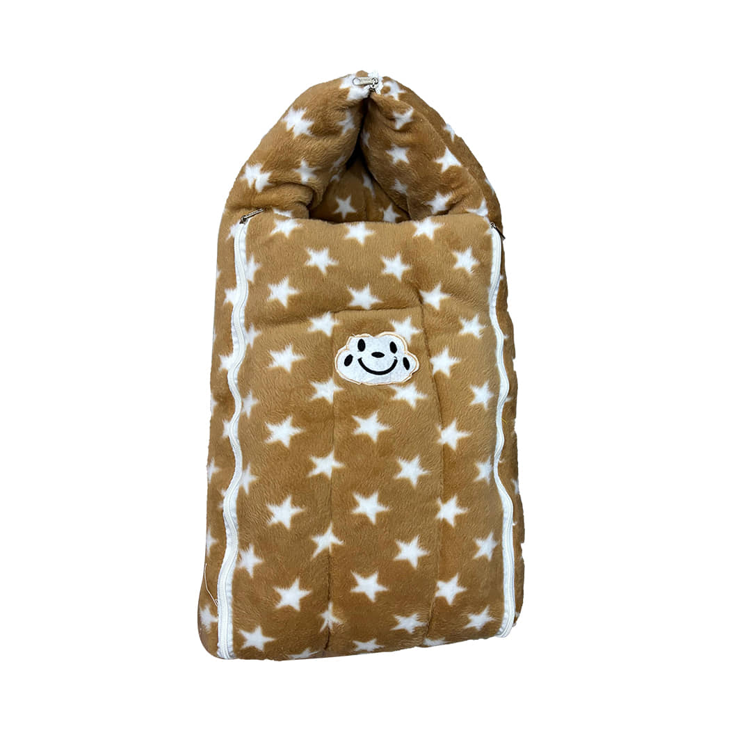 OLENE Beige Baby Sleeping Bag