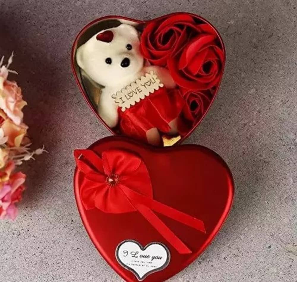 PICKARTME Red Plastic Gold Plated Gift Item