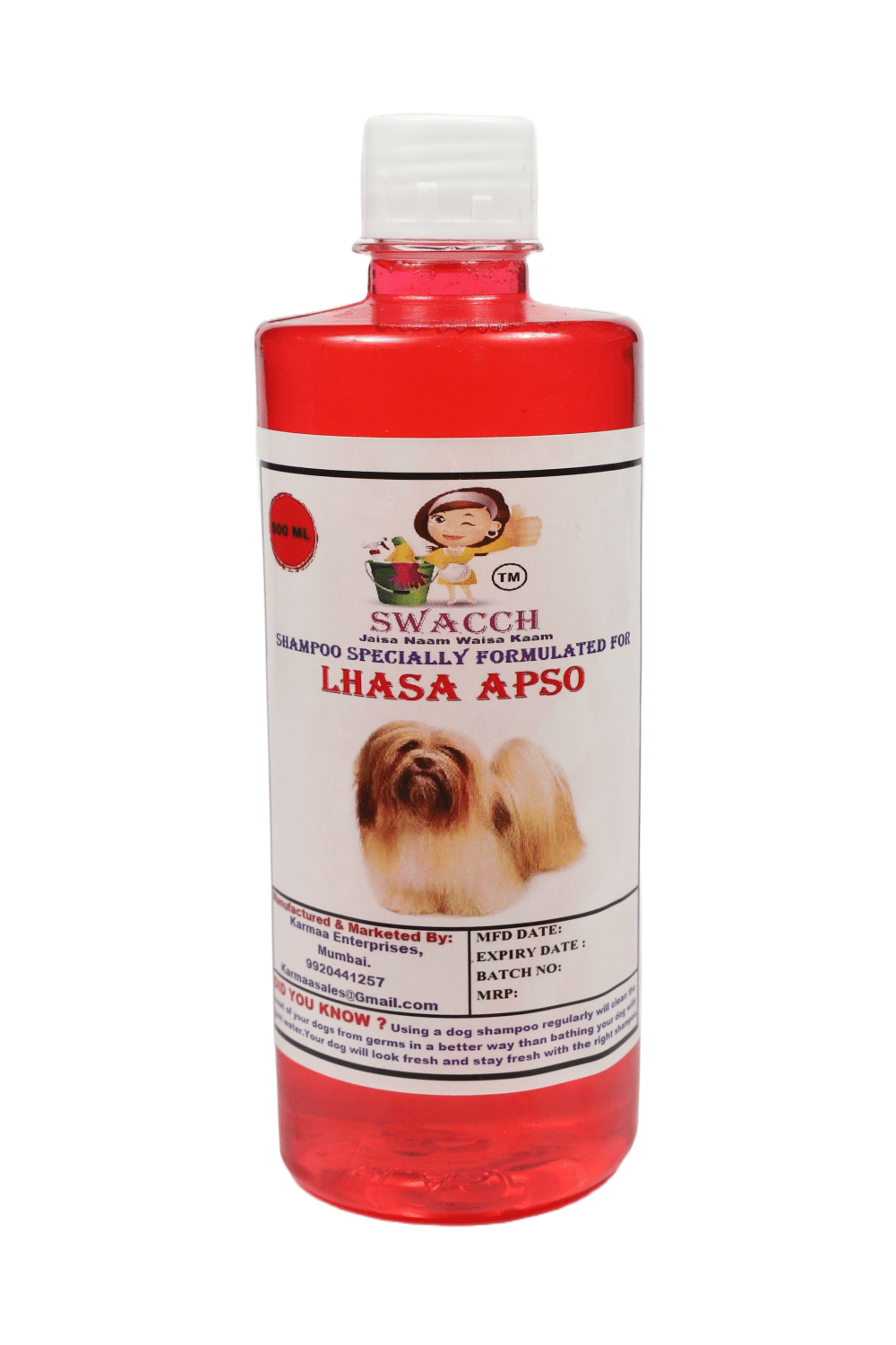 SWACCH Dog Shampoo ( 0.5 L ) SWACCH Dog Shampoo ( 0.5 L )