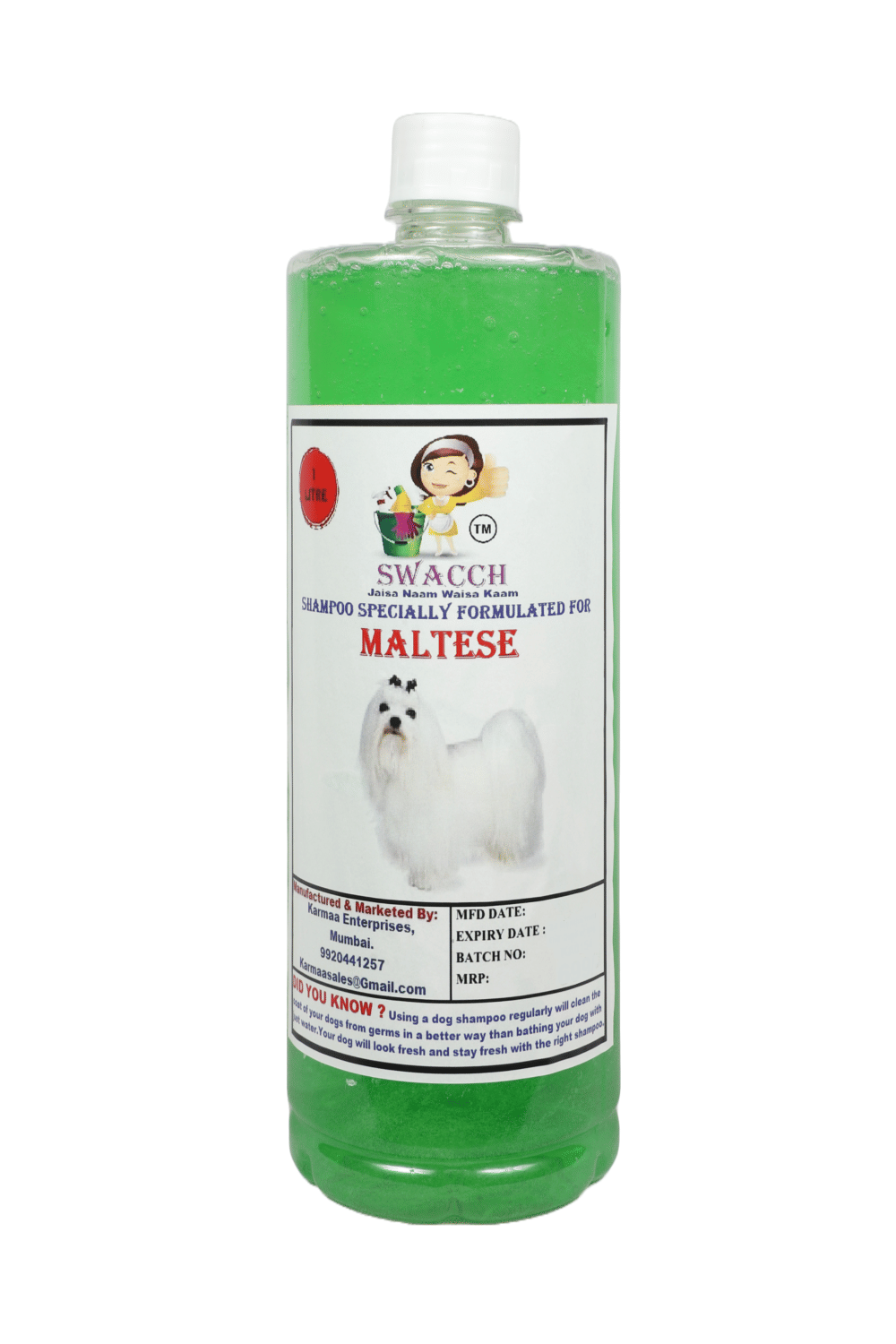 SWACCH Dog Shampoo ( 1 L ) SWACCH Dog Shampoo ( 1 L )