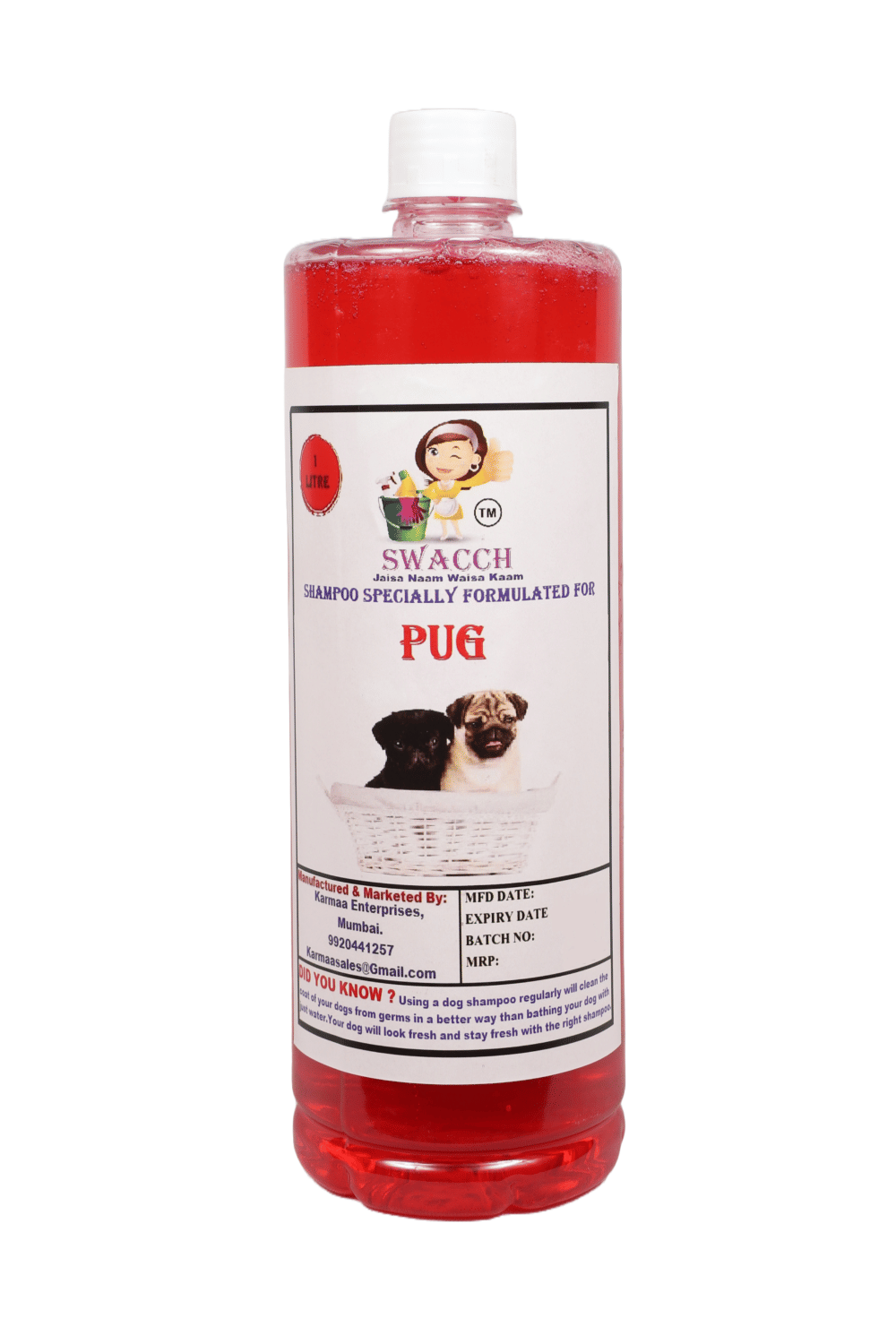     			SWACCH Dog Shampoo ( 1 L )