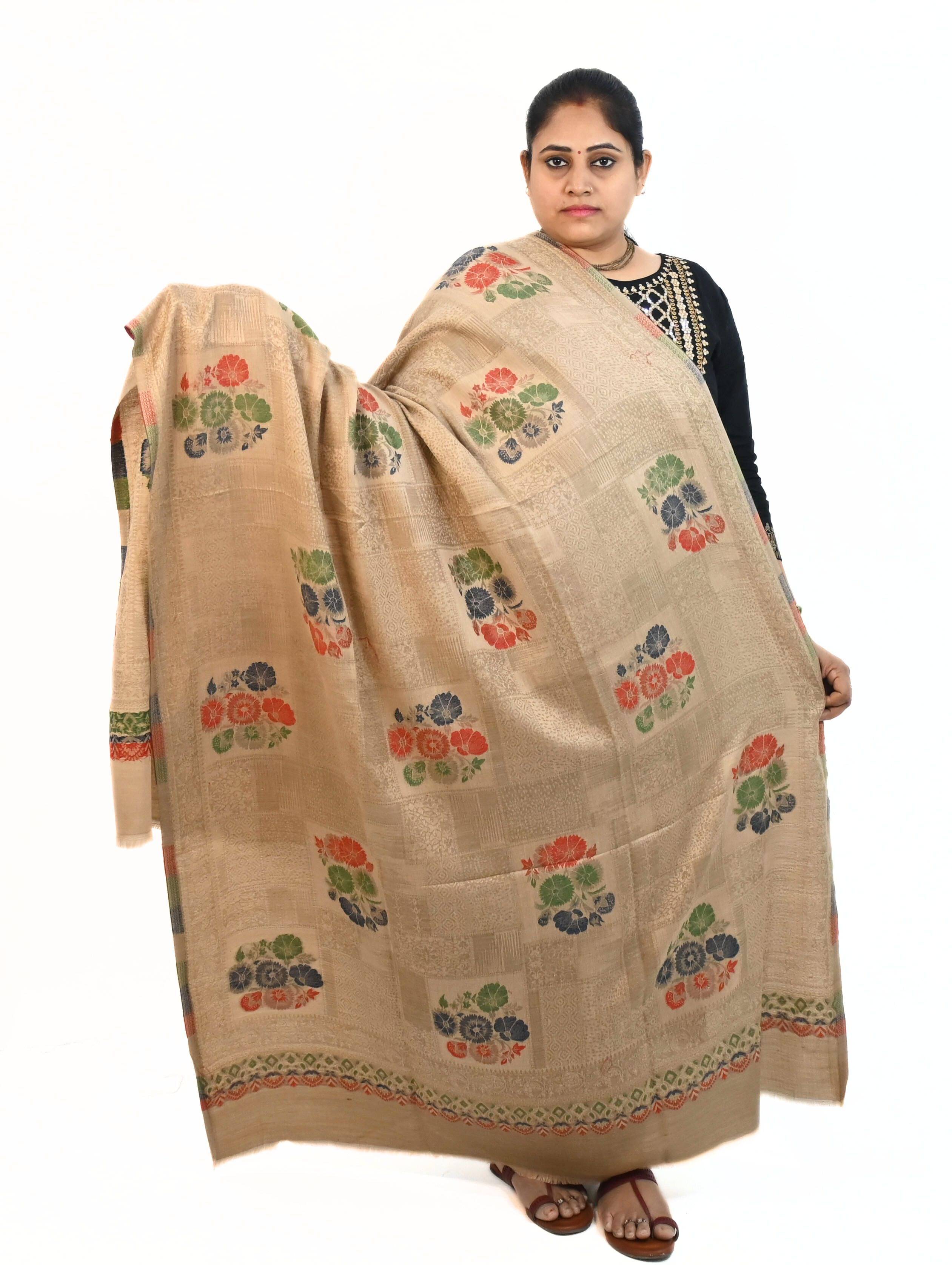 Sprha Beige Printed Shawl - ( Pack of 1 ) Sprha Beige Printed Shawl - ( Pack of 1 )