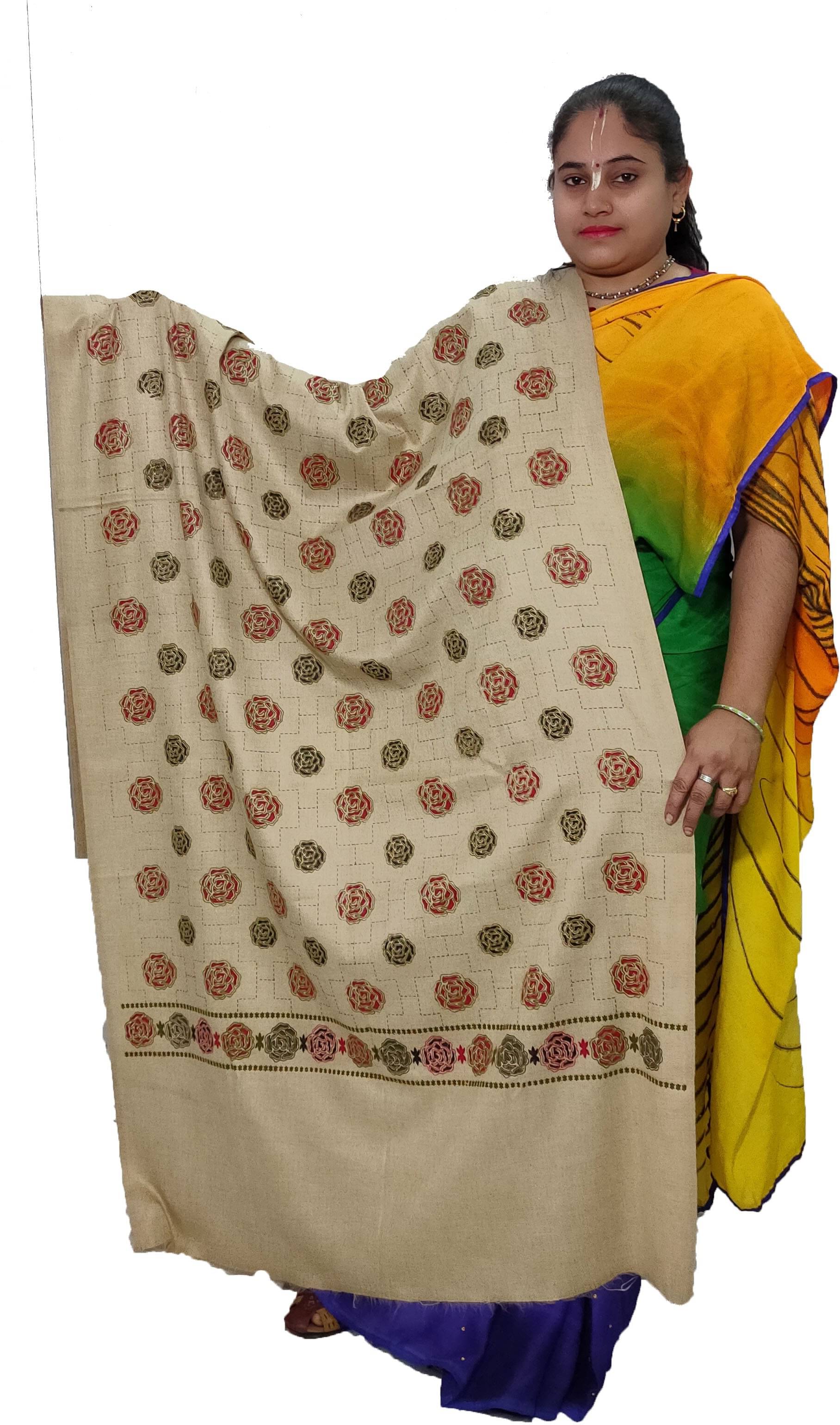 Sprha Beige Printed Shawl - ( Pack of 1 ) Sprha Beige Printed Shawl - ( Pack of 1 )