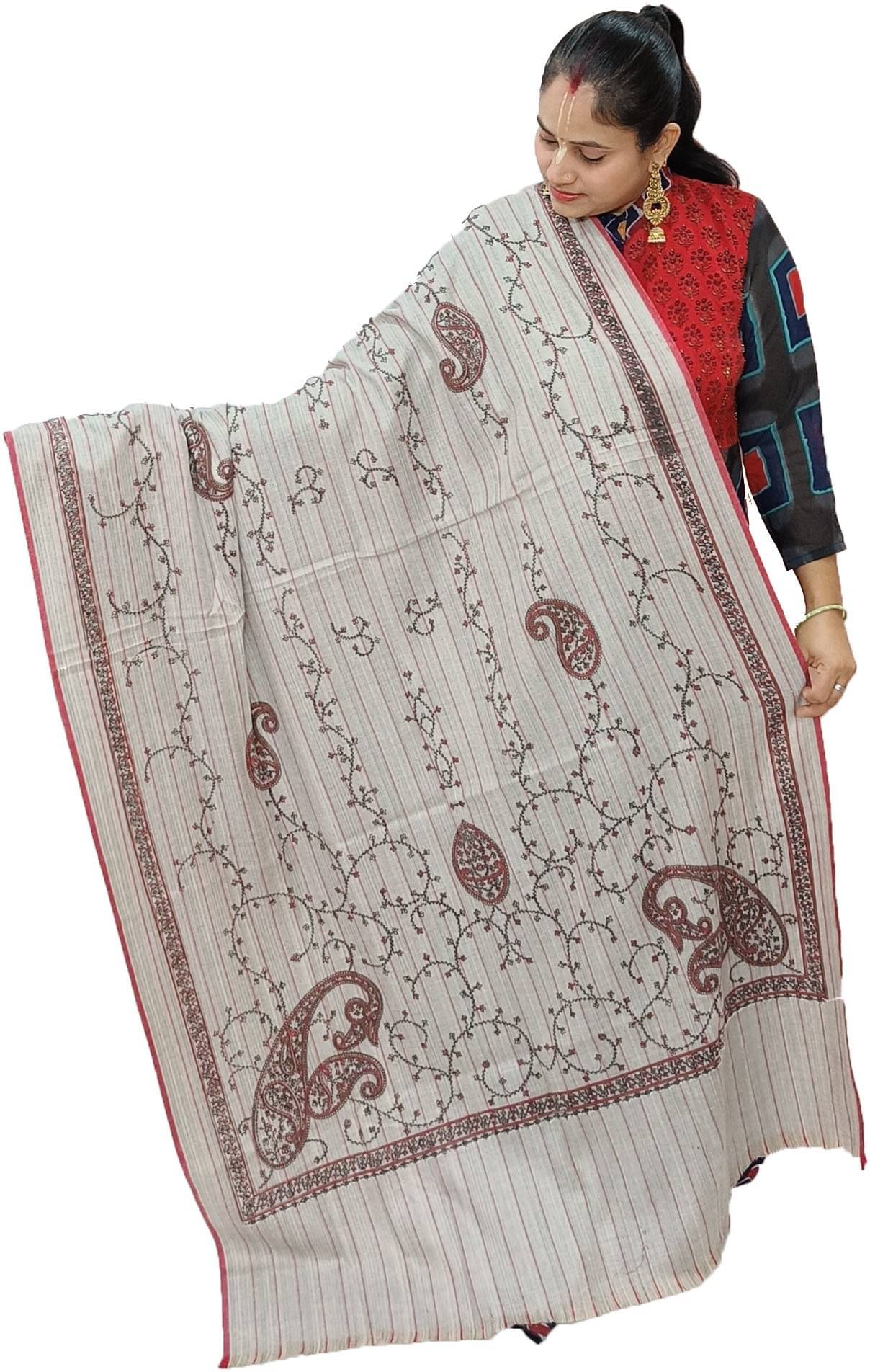 Sprha Grey Printed Shawl - ( Pack of 1 ) Sprha Grey Printed Shawl - ( Pack of 1 )