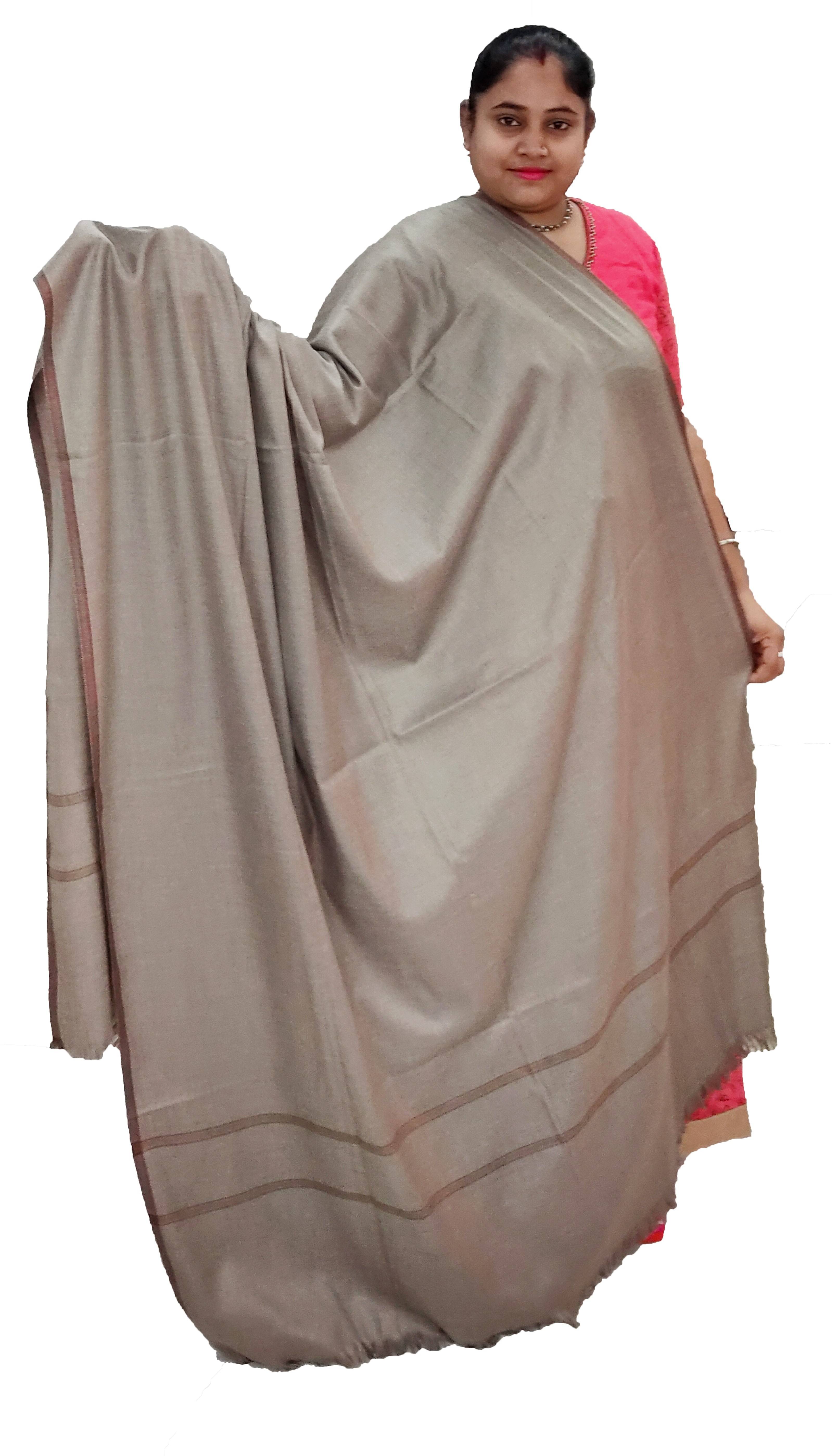 Sprha Grey Solid Shawl - ( Pack of 1 ) Sprha Grey Solid Shawl - ( Pack of 1 )