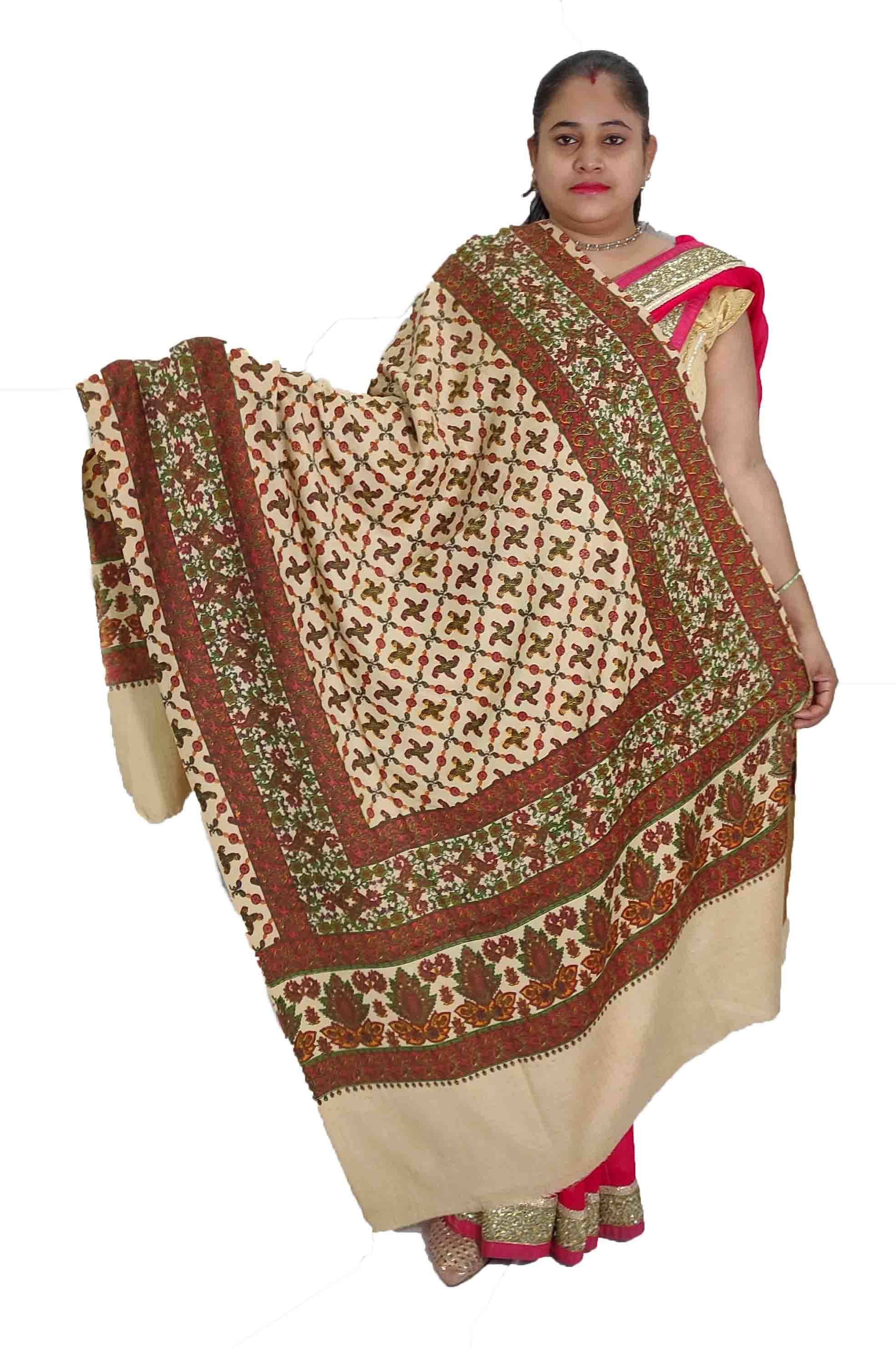 Sprha Multicolor Printed Shawl - ( Pack of 1 ) Sprha Multicolor Printed Shawl - ( Pack of 1 )