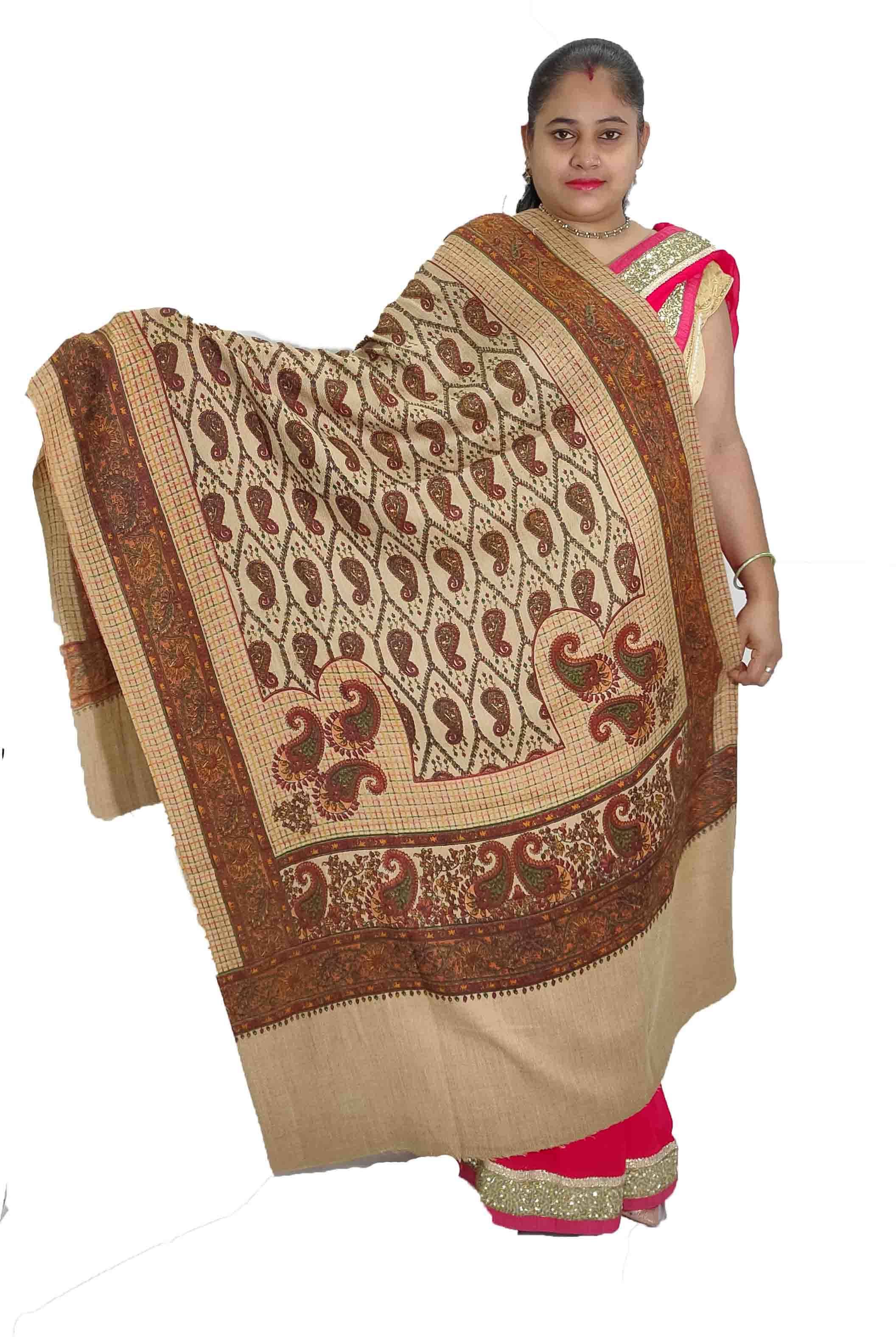     			Sprha Multicolor Printed Shawl - ( Pack of 1 )