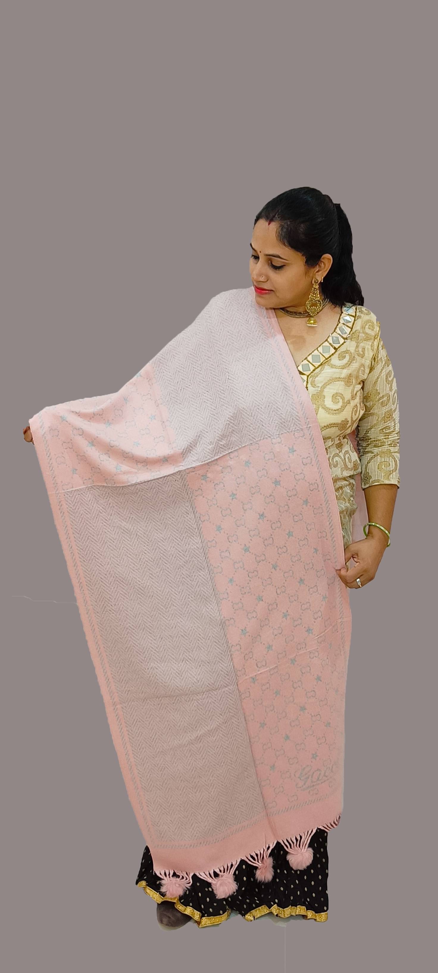 Sprha Multicolor Printed Shawl - ( Pack of 1 ) Sprha Multicolor Printed Shawl - ( Pack of 1 )