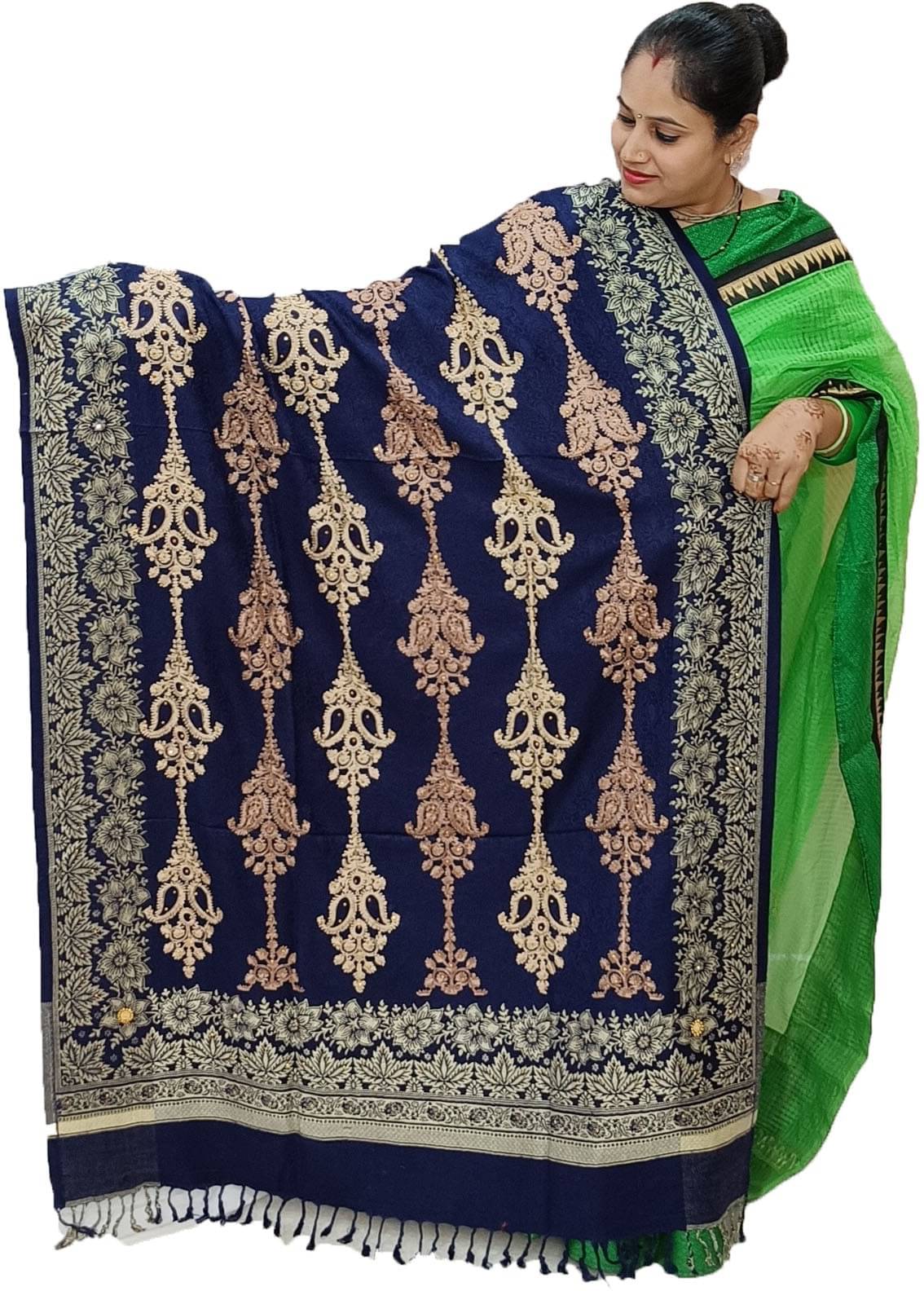     			Sprha Multicolor Printed Shawl - ( Pack of 1 )