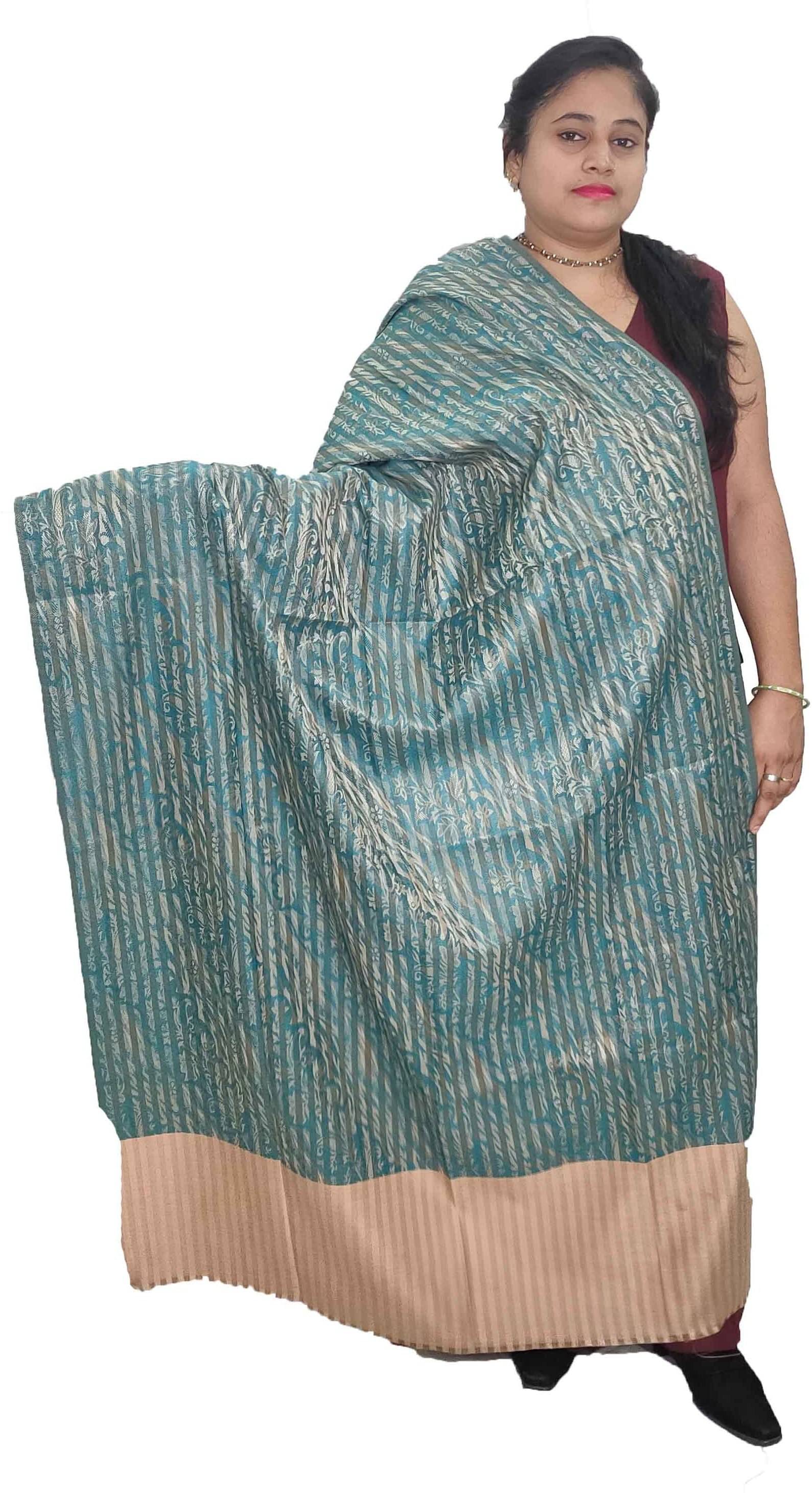     			Sprha Multicolor Striped Shawl - ( Pack of 1 )