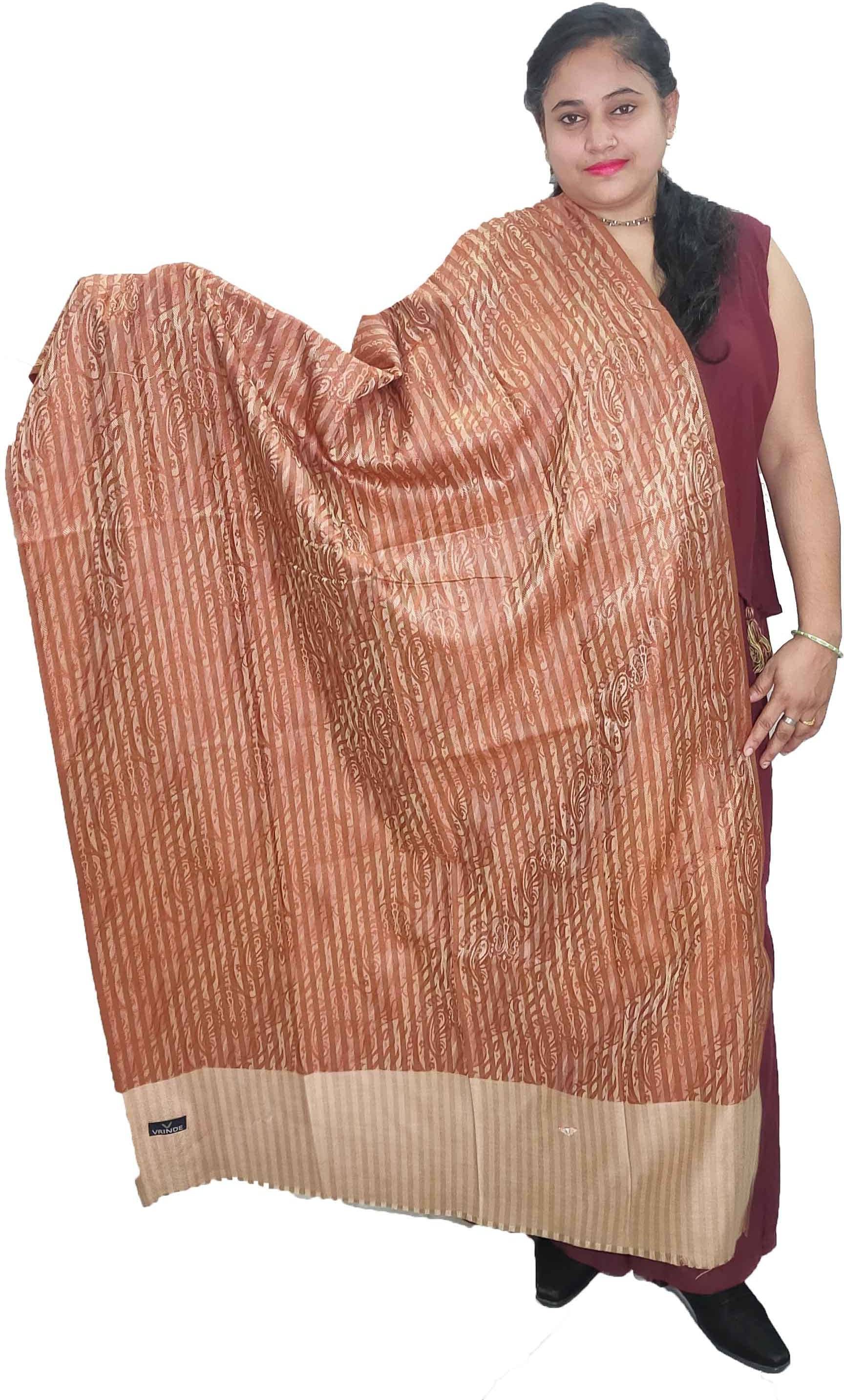     			Sprha Multicolor Striped Shawl - ( Pack of 1 )
