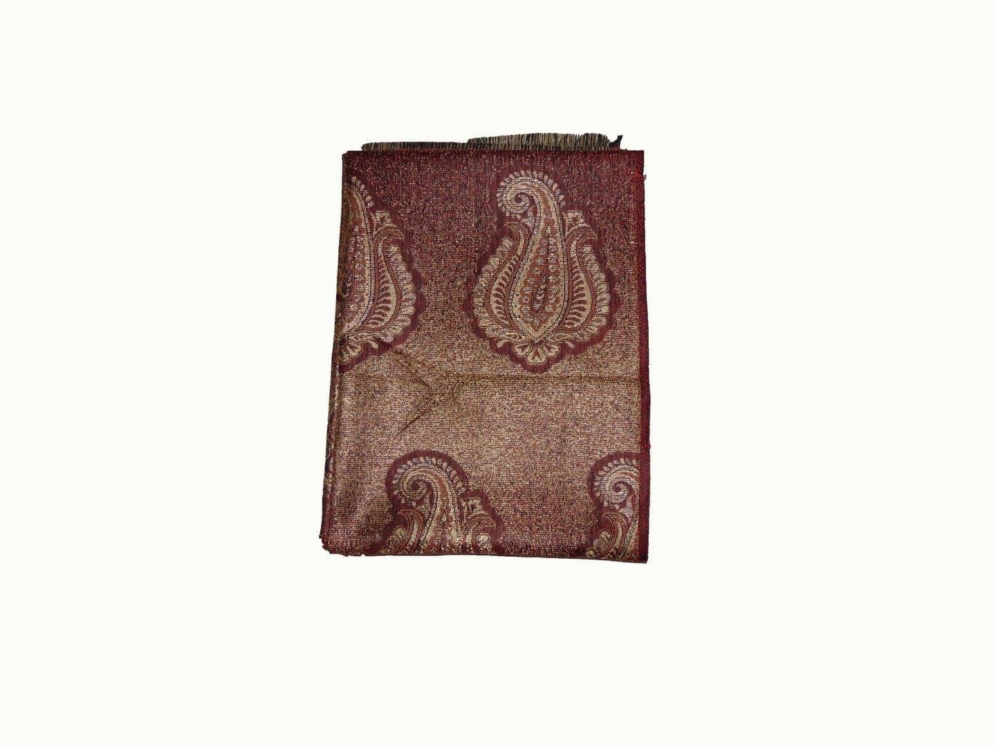    			Sprha Red Self Design Shawl - ( Pack of 1 )