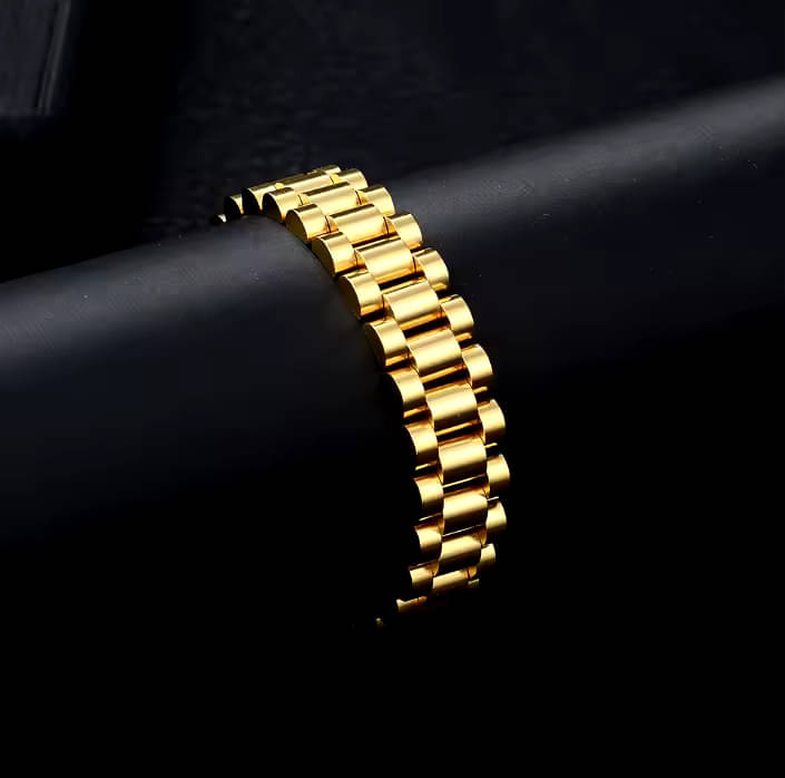     			Thrillz Gold Bracelet ( Pack of 1 )