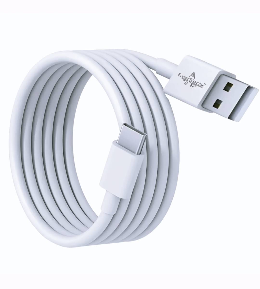     			evertronix White 5 A Type C Cable 1 Meter