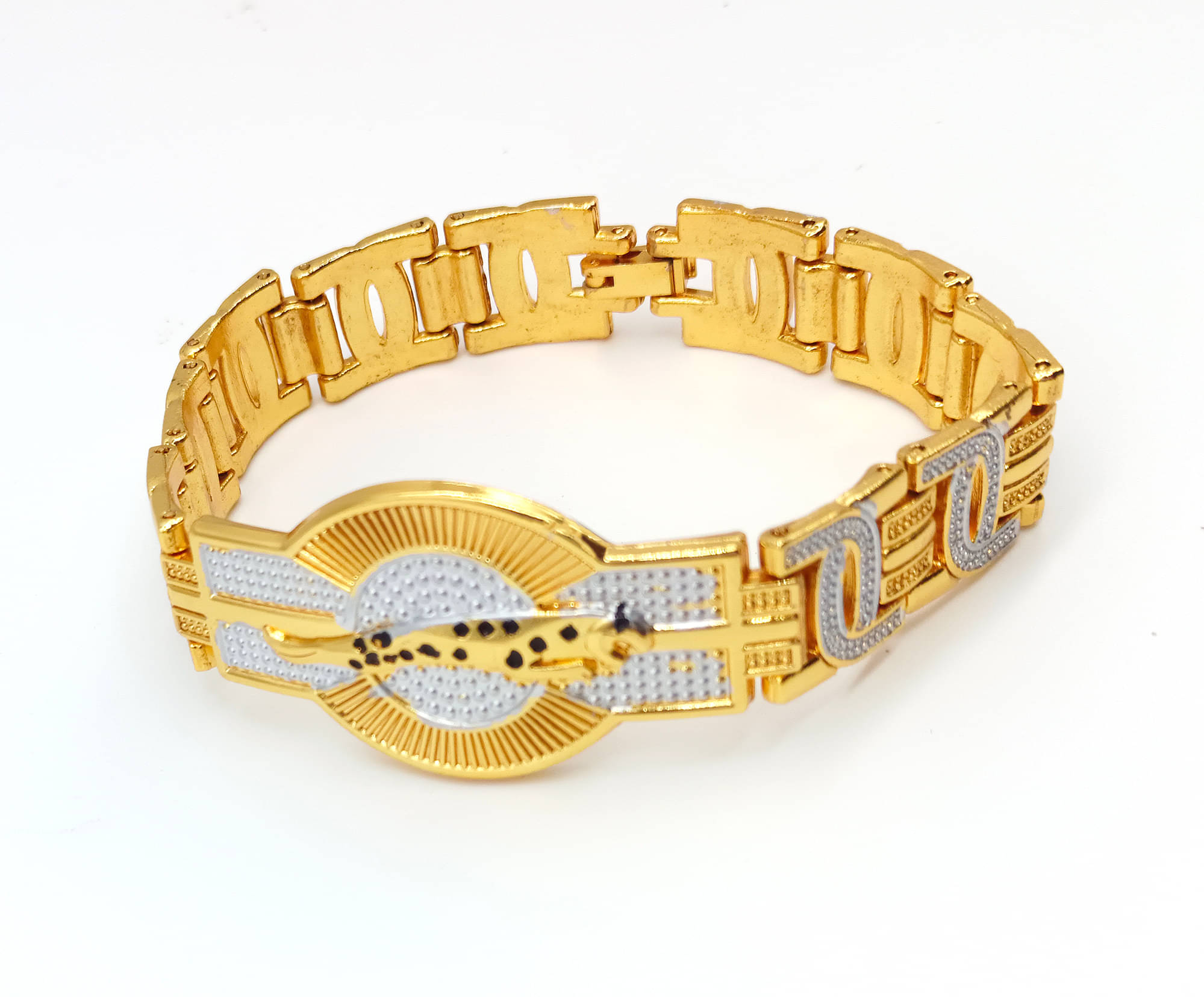     			shankhraj mall Gold Bracelet ( Pack of 1 )