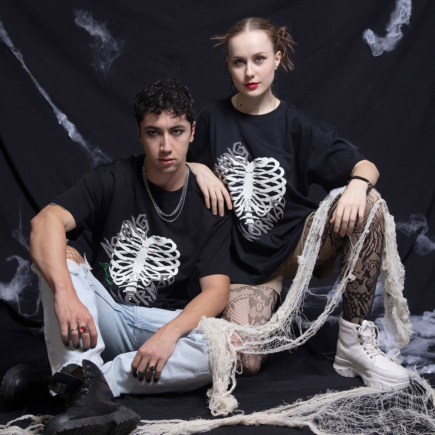     			Bene Kleed Unisex Abstract Printed Round Neck Cotton T-shirt