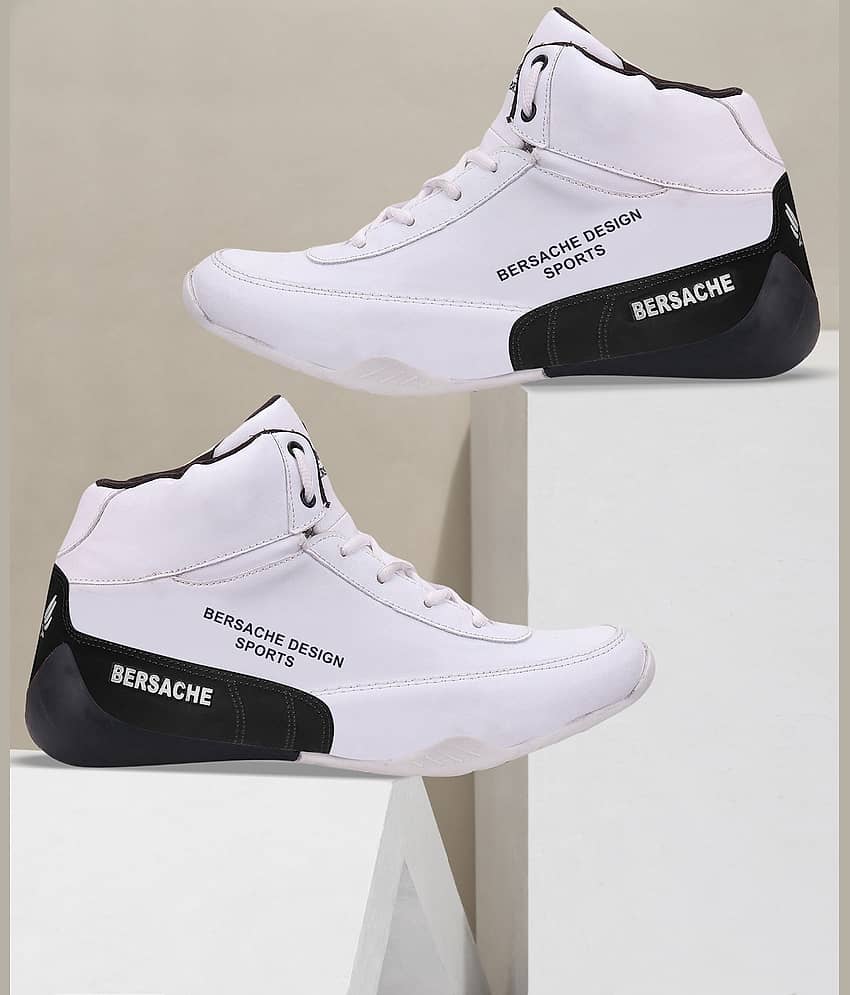 Bersache Men Casual Shoes White Men's Outdoor Shoes - Casual Shoes | Buy online on ZillyBuy