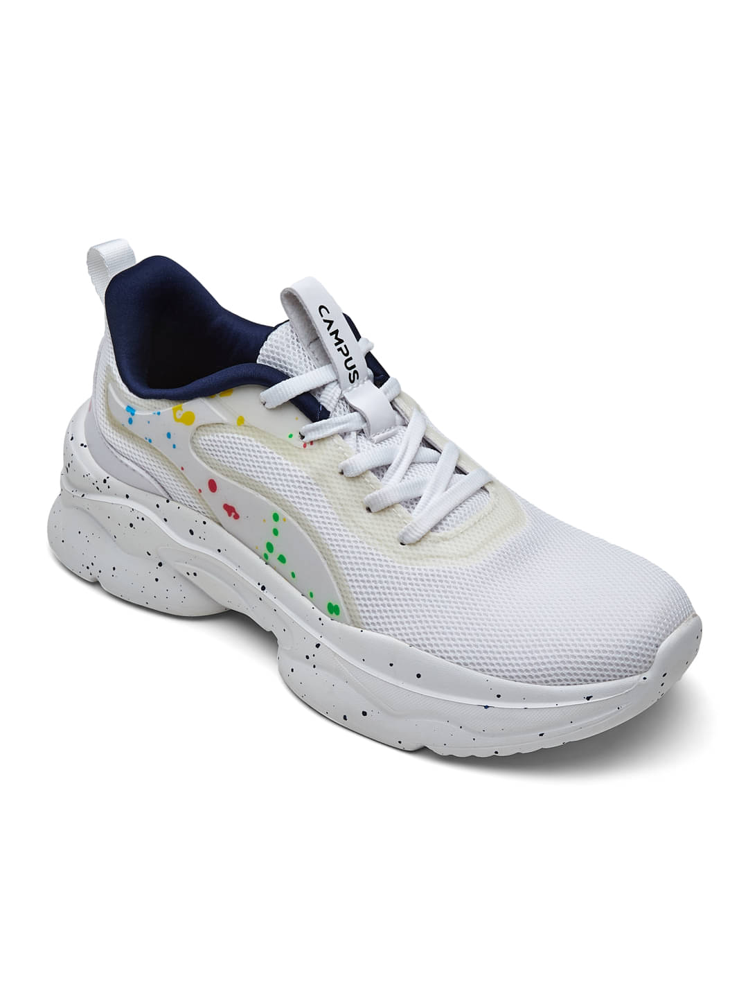     			Campus - White Women's Running Shoes