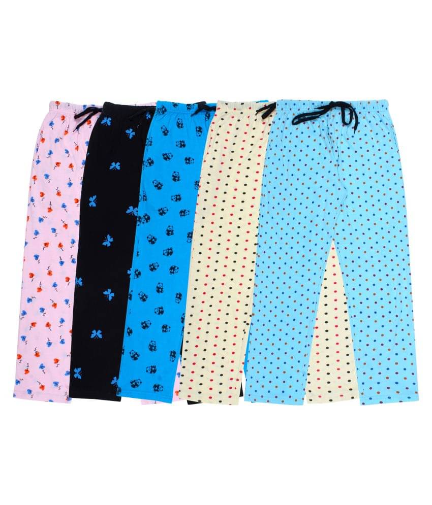     			Diaz Pack of 5 Boys Cotton Trackpant ( Multi )
